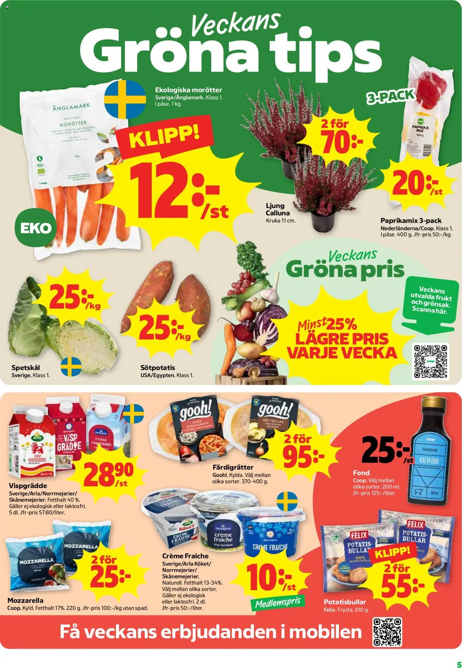 Coop Forum Reklamblad från 07/09/2026 Coop Forum erbjudanden