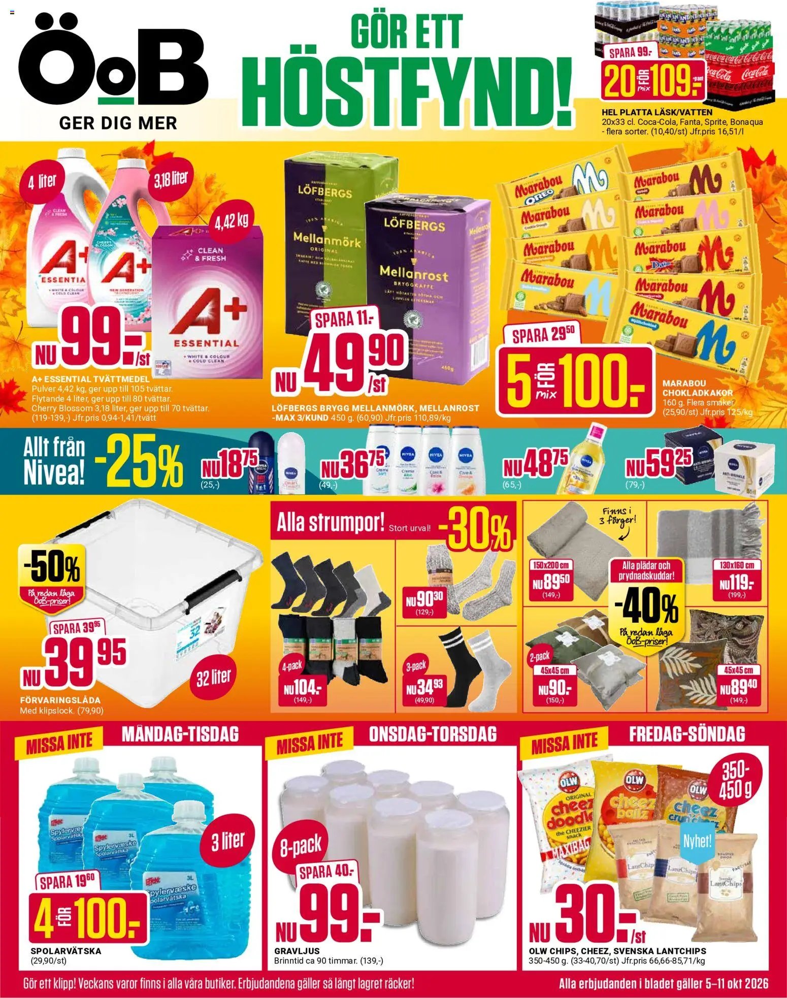 ÖoB Reklamblad från 05/10/2026 ÖoB erbjudanden