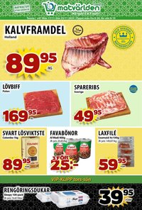 Matvärlden Reklamblad från 24/11/2025 Aktuella reklamblad Matvärlden - Tensta