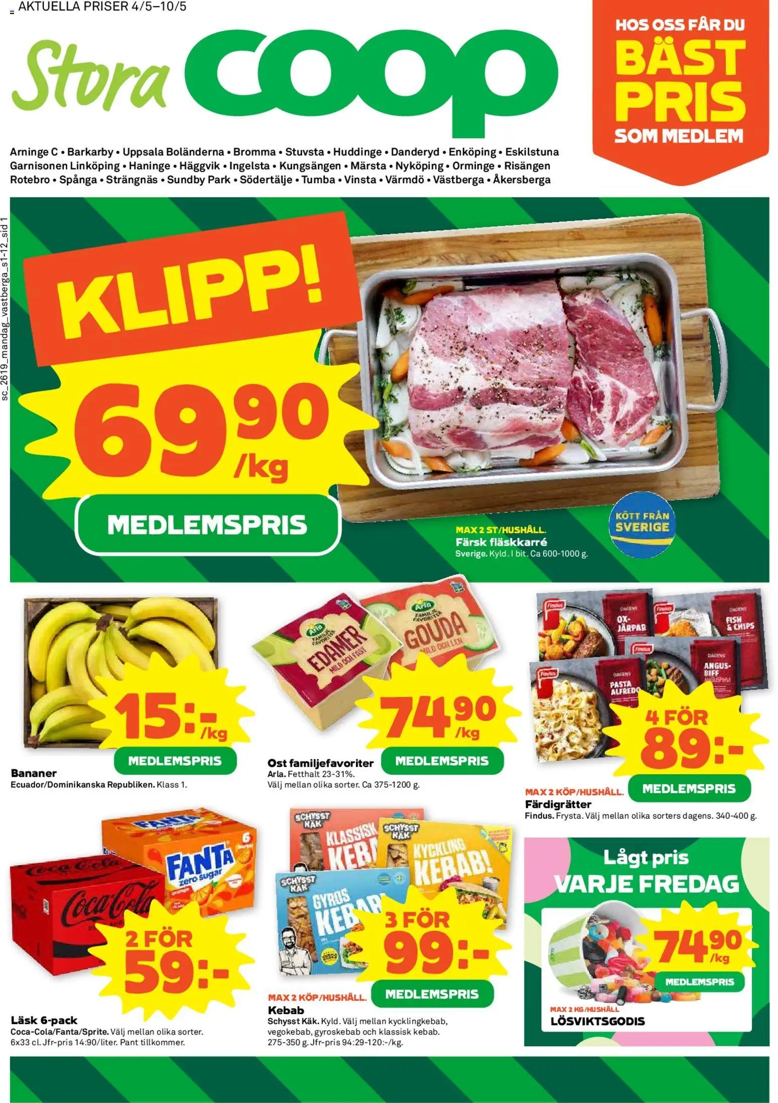 Coop Forum Reklamblad från 01/05/2026 Coop Forum erbjudanden