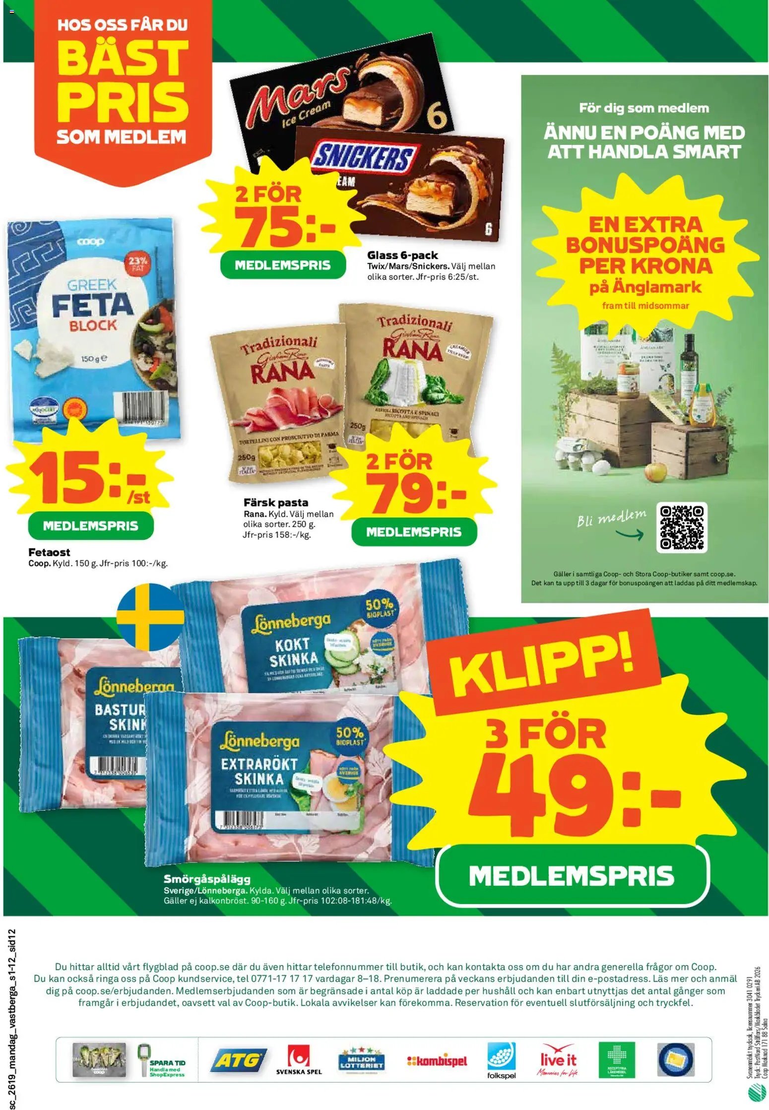 Coop Forum Reklamblad från 01/05/2026 Coop Forum erbjudanden