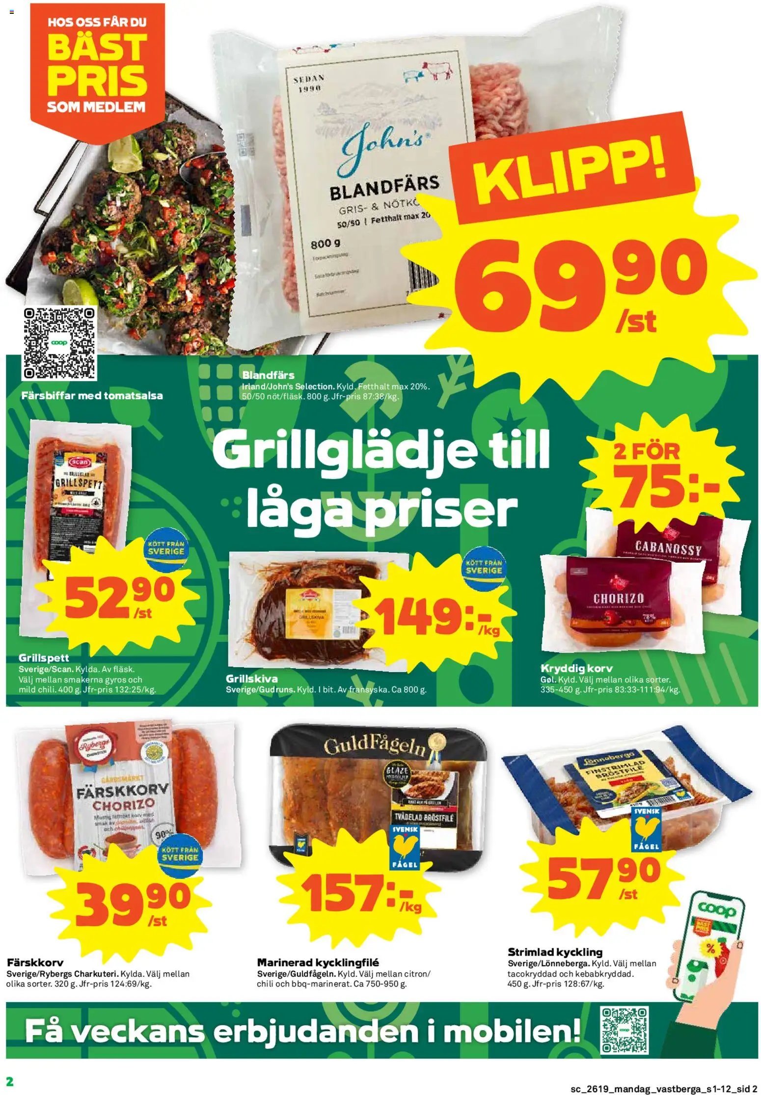 Coop Forum Reklamblad från 01/05/2026 Coop Forum erbjudanden
