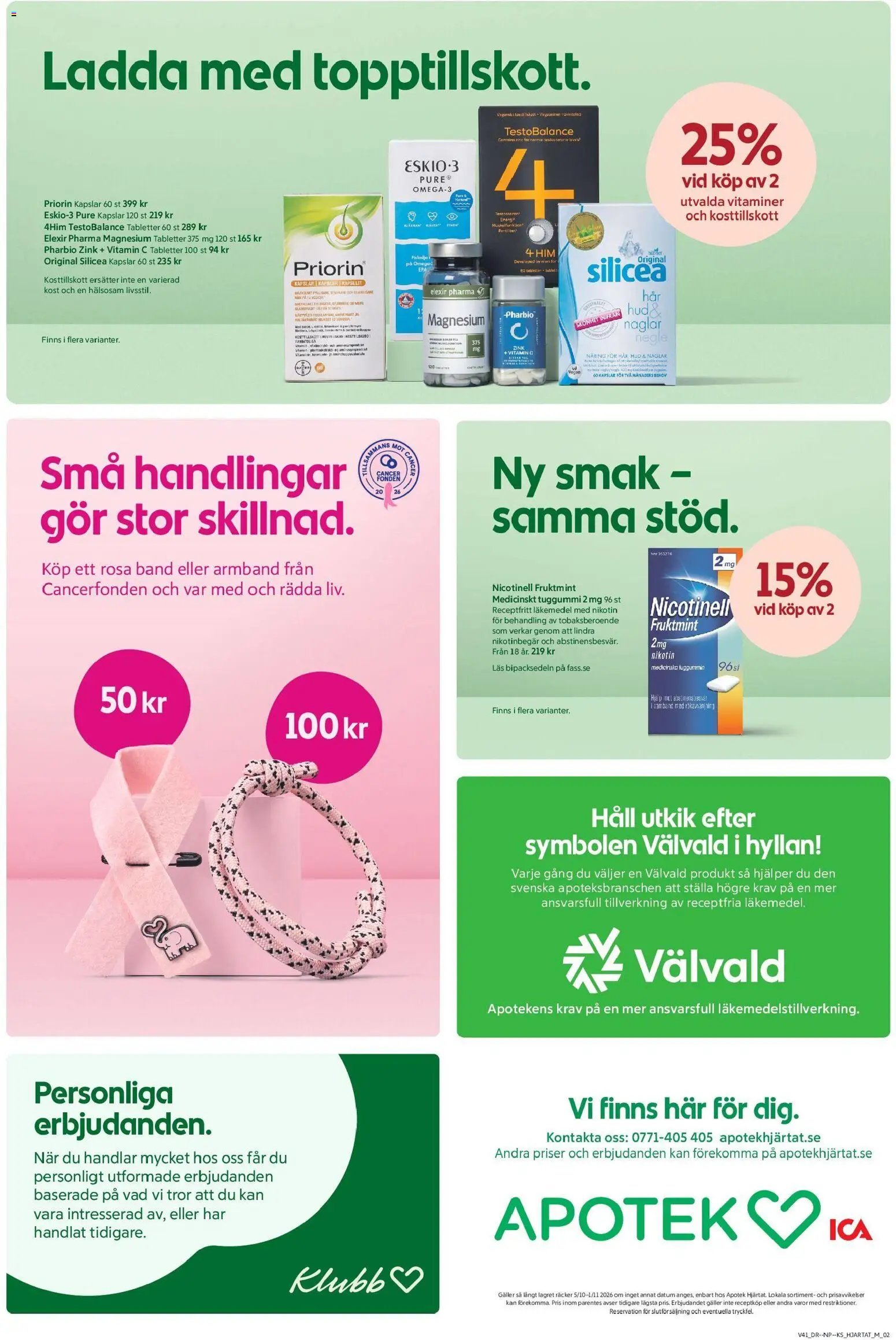 ICA Kvantum Reklamblad från 05/10/2026 ICA Kvantum erbjudanden