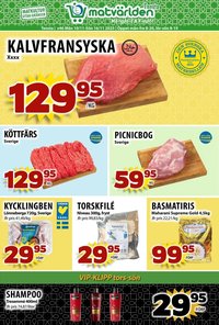 Matvärlden Reklamblad från 17/11/2025 Aktuella reklamblad Matvärlden - Tensta