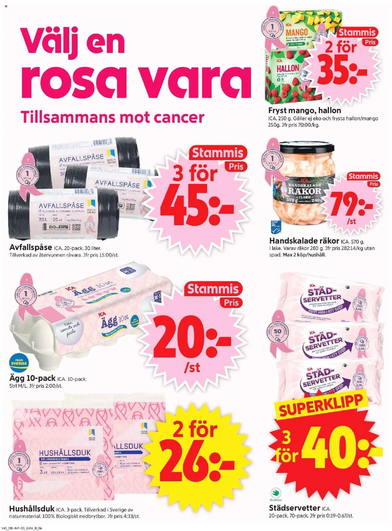 ICA Supermarket Reklamblad från 05/10/2026 ICA Supermarket erbjudanden