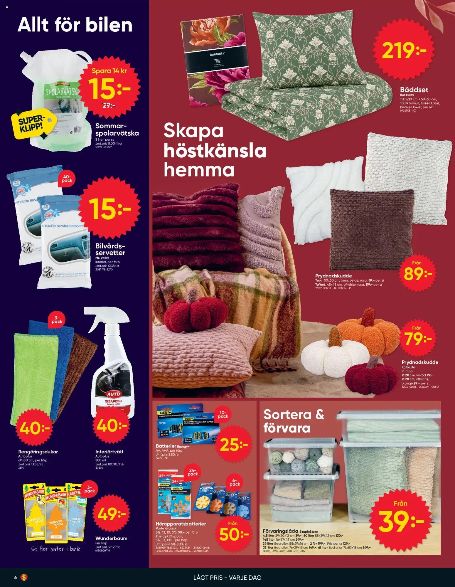 Dollar Store Reklamblad från 07/09/2026 Dollar Store erbjudanden
