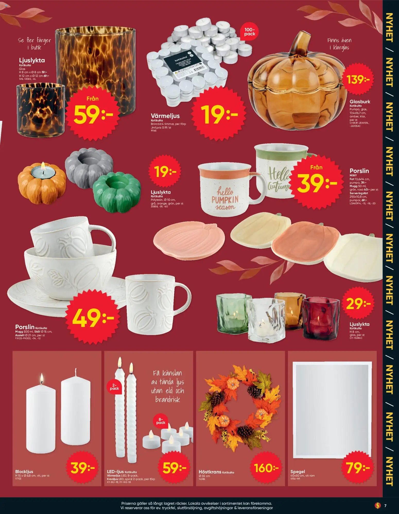 Dollar Store Reklamblad från 07/09/2026 Dollar Store erbjudanden