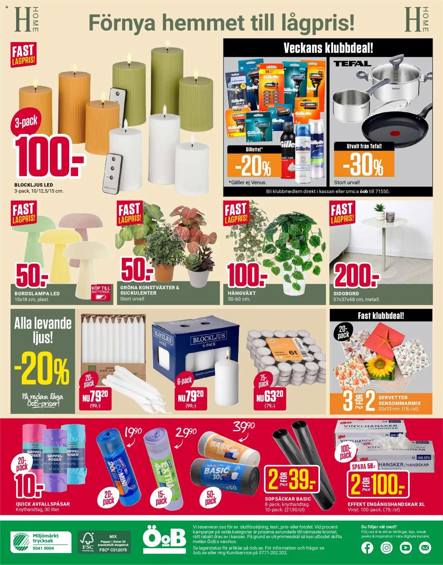 ÖoB Reklamblad från 03/08/2026 ÖoB erbjudanden