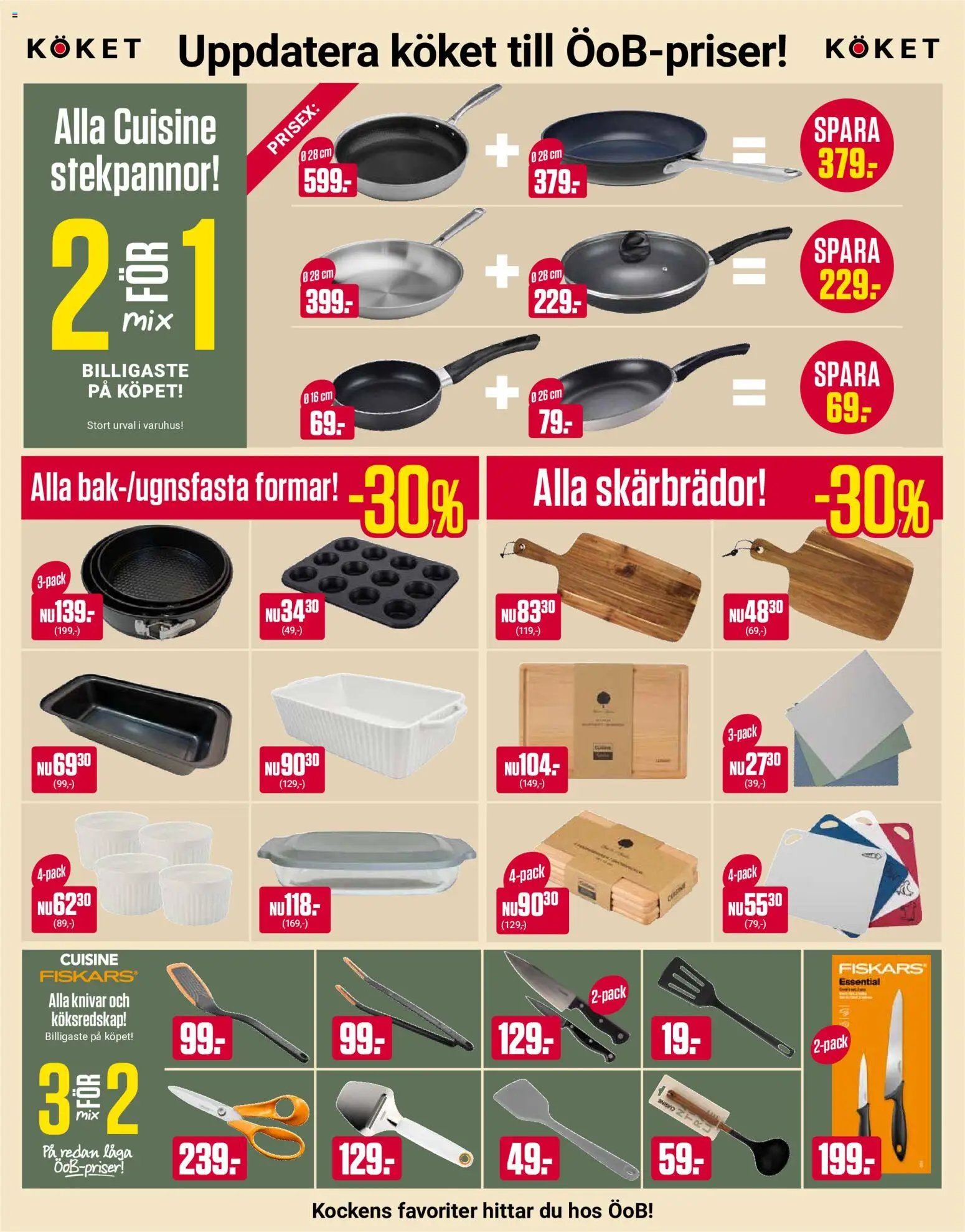 ÖoB Reklamblad från 03/08/2026 ÖoB erbjudanden