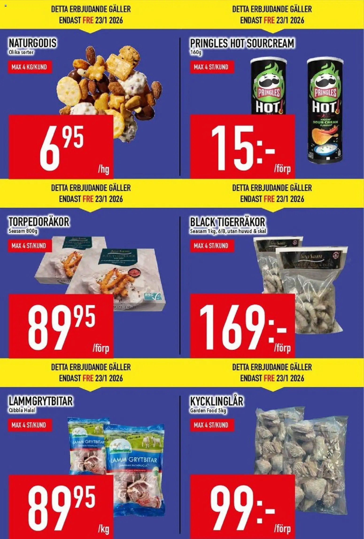 Matdax Reklamblad från 19/01/2026 Aktuella reklamblad Matdax