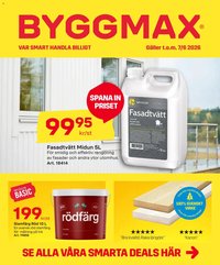 ByggMax Reklamblad från 01/06/2026 ByggMax erbjudanden