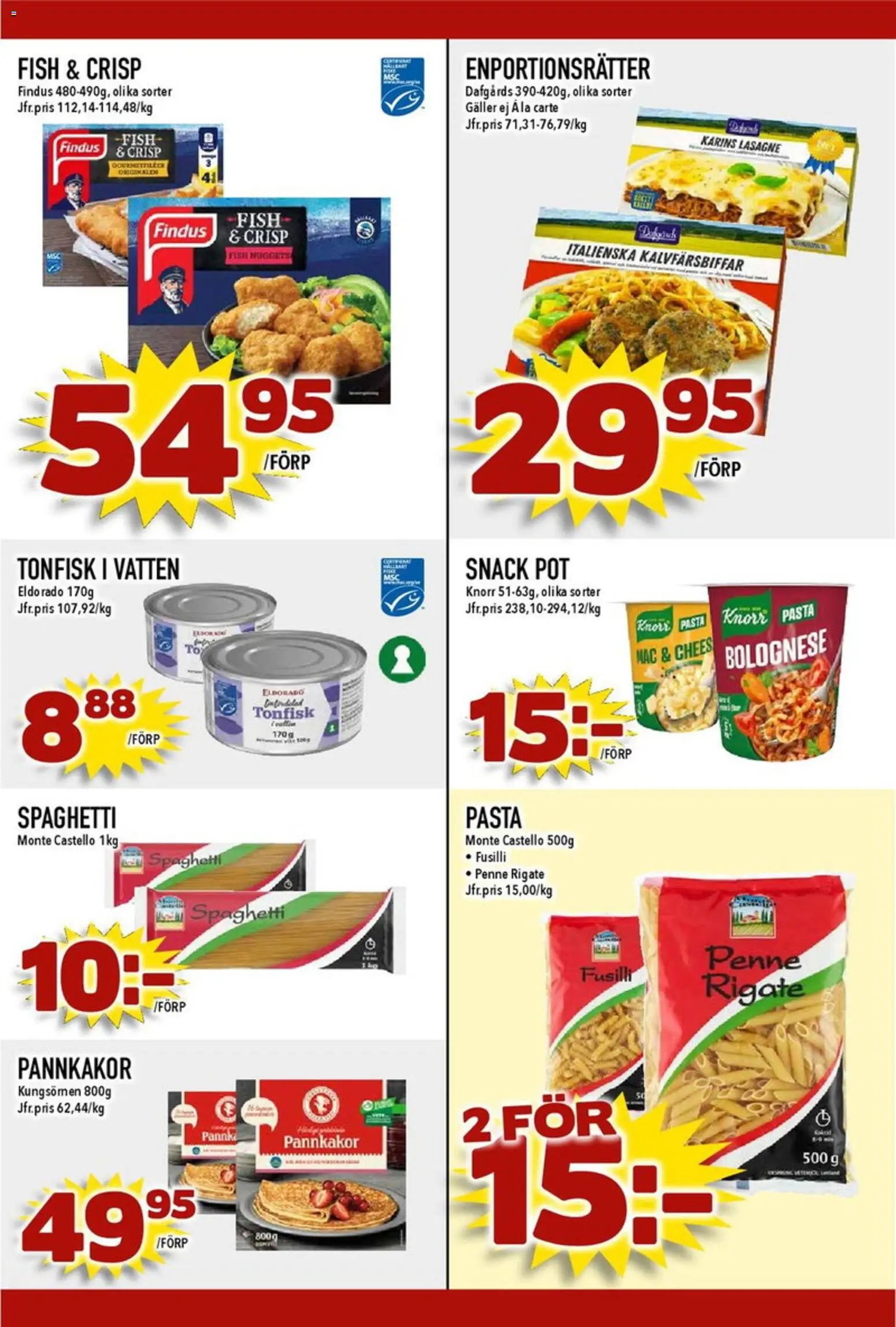 Matdax Reklamblad från 07/09/2026 Matdax erbjudanden