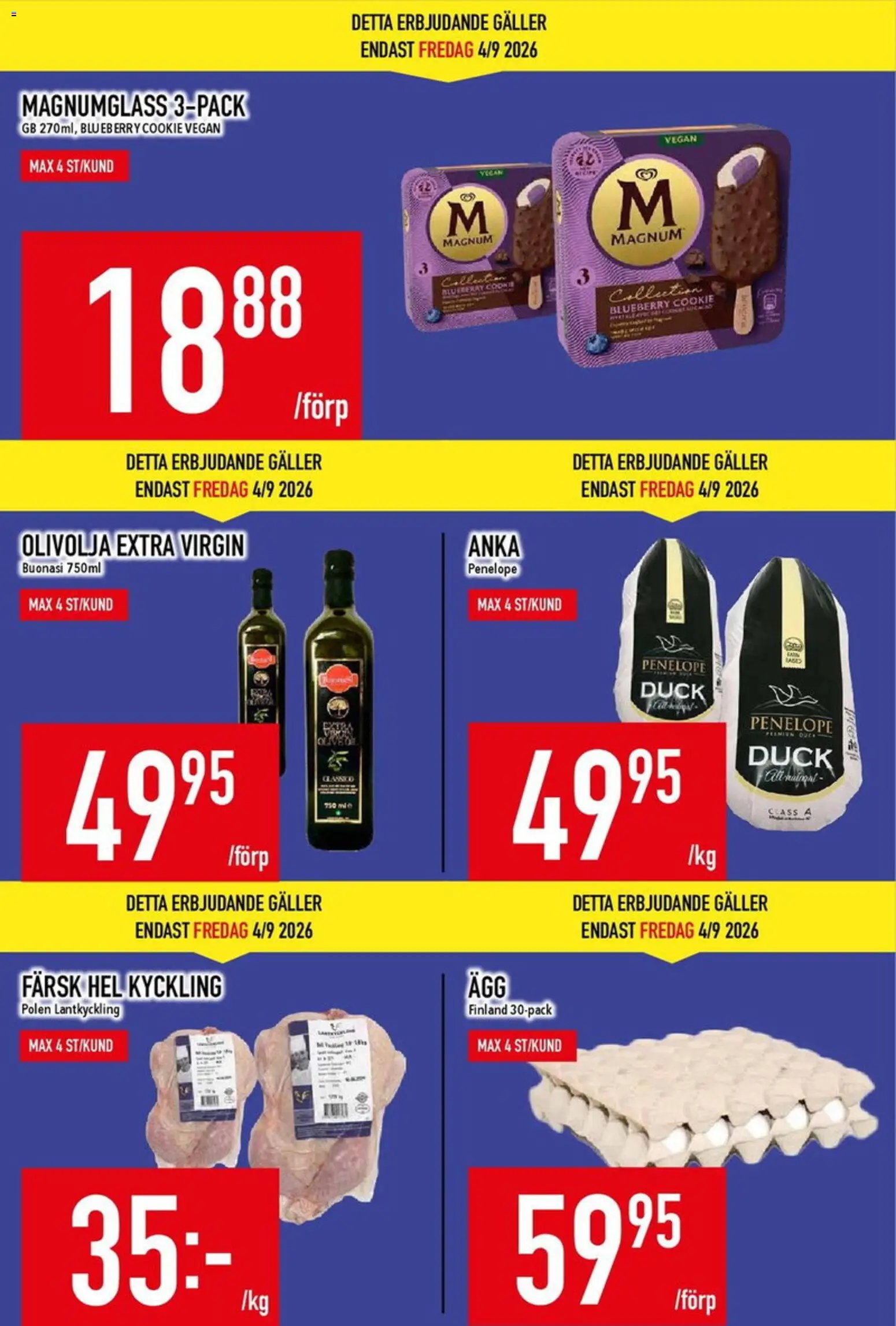 Matdax Reklamblad från 07/09/2026 Matdax erbjudanden