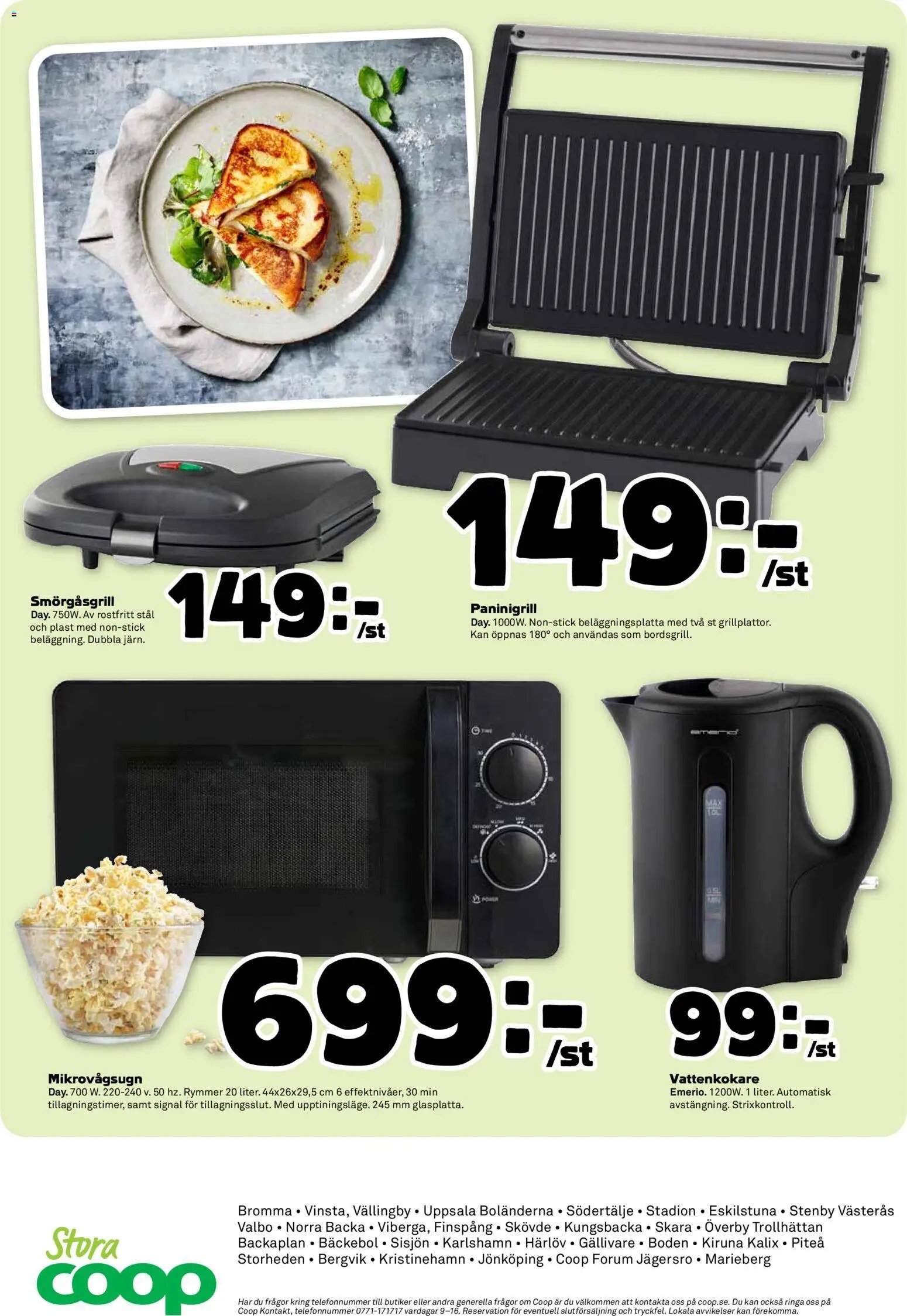 Coop Forum Reklamblad från 10/08/2026 Coop Forum erbjudanden