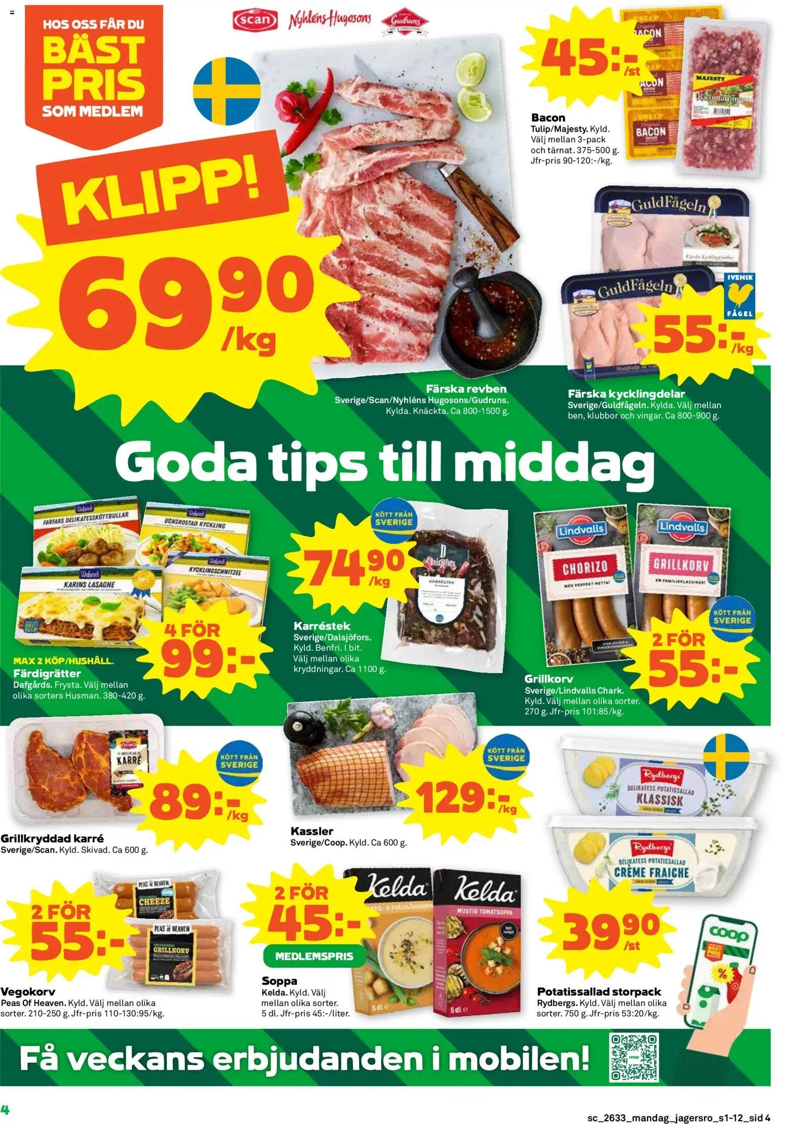 Coop Forum Reklamblad från 10/08/2026 Coop Forum erbjudanden