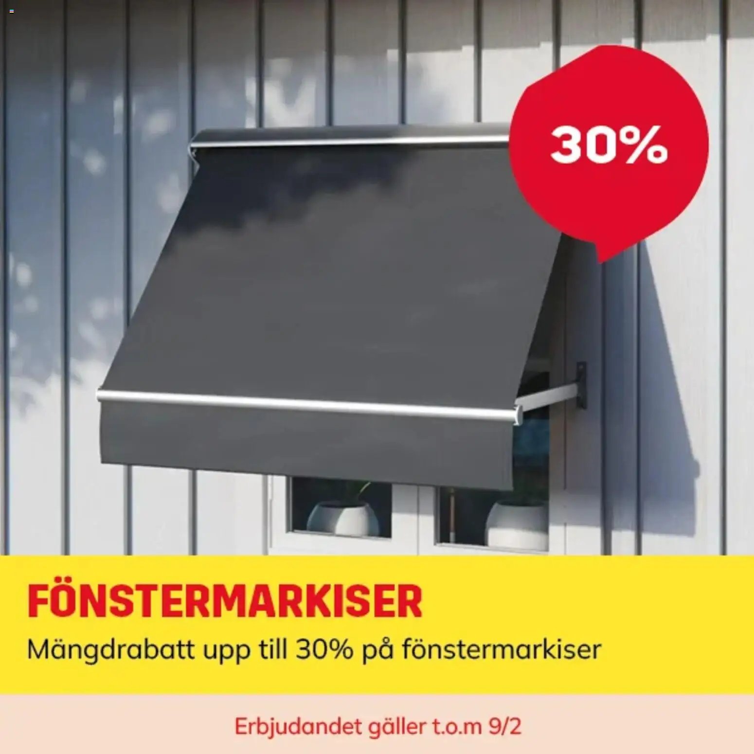 ByggMax Reklamblad från 09/02/2026 Aktuella reklamblad ByggMax