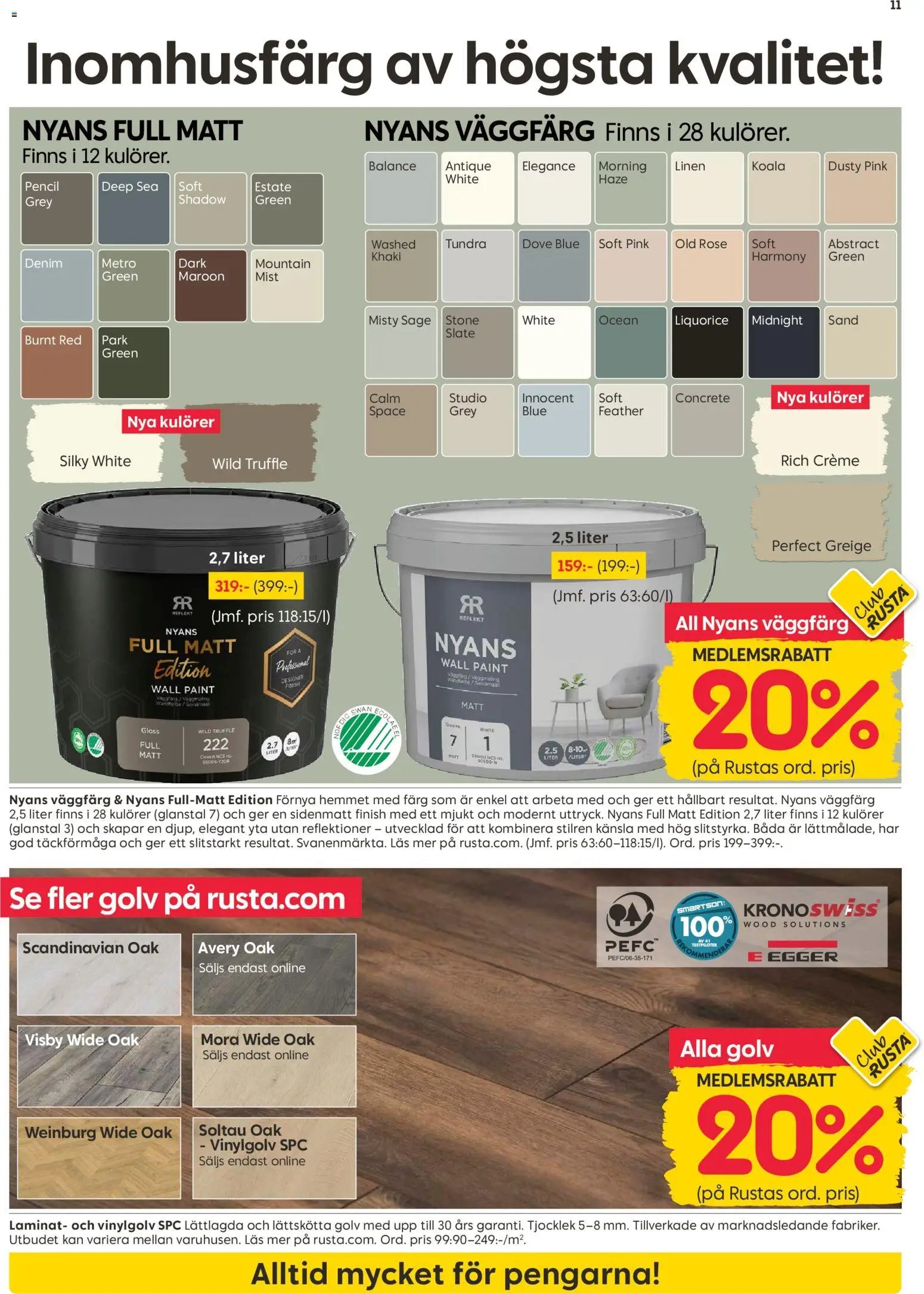 Rusta Reklamblad från 22/06/2026 Rusta erbjudanden