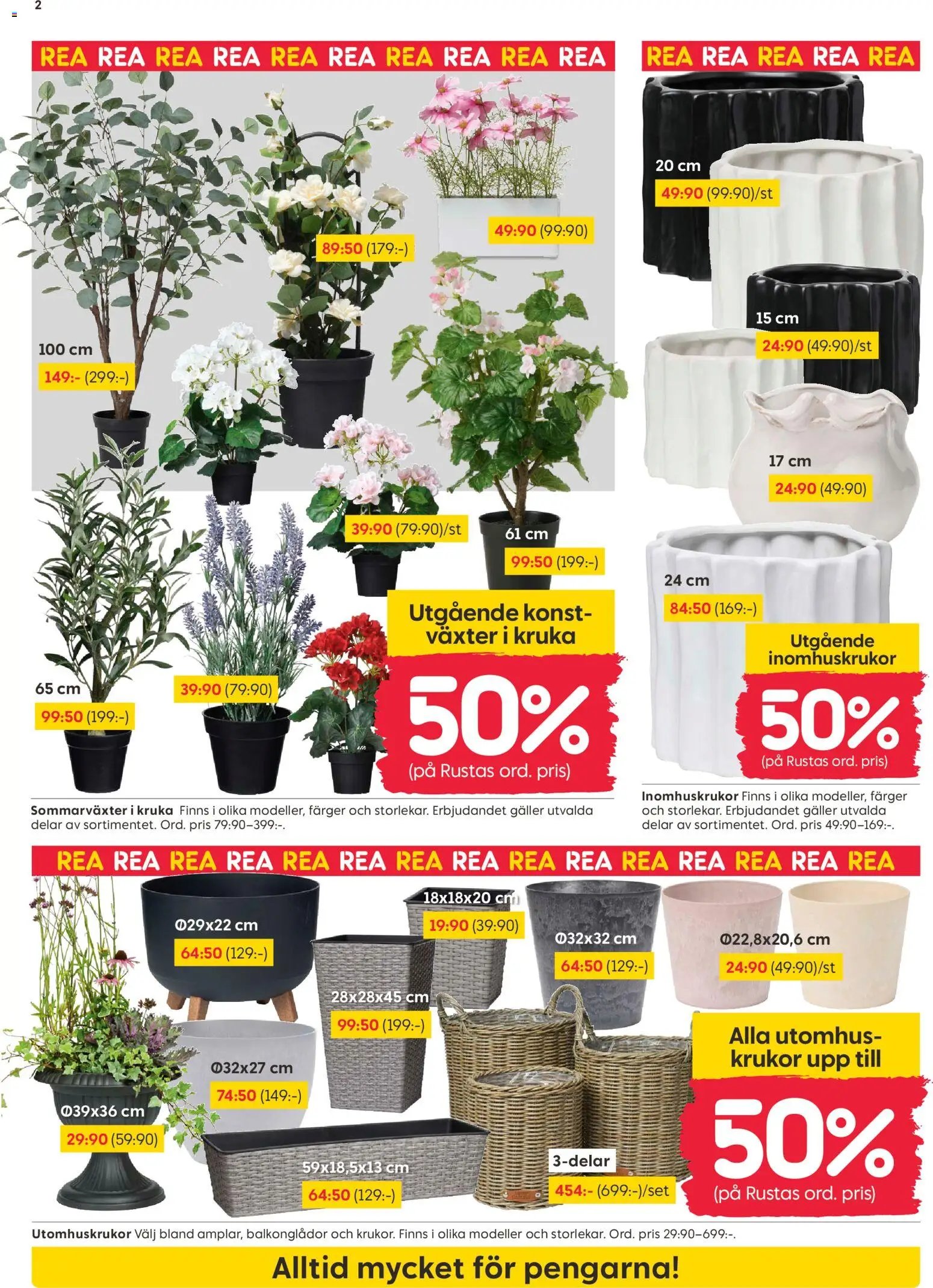 Rusta Reklamblad från 22/06/2026 Rusta erbjudanden