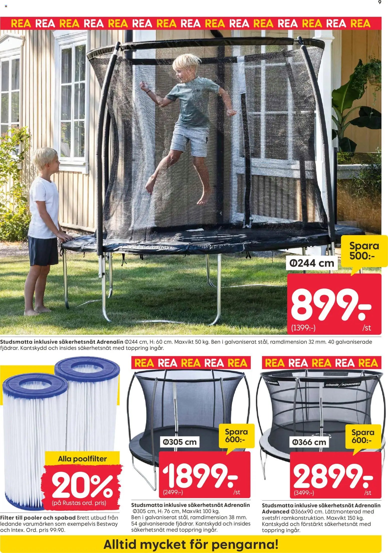 Rusta Reklamblad från 22/06/2026 Rusta erbjudanden