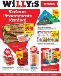 Willys Reklamblad från 22/06/2026 Willys erbjudanden Hemma