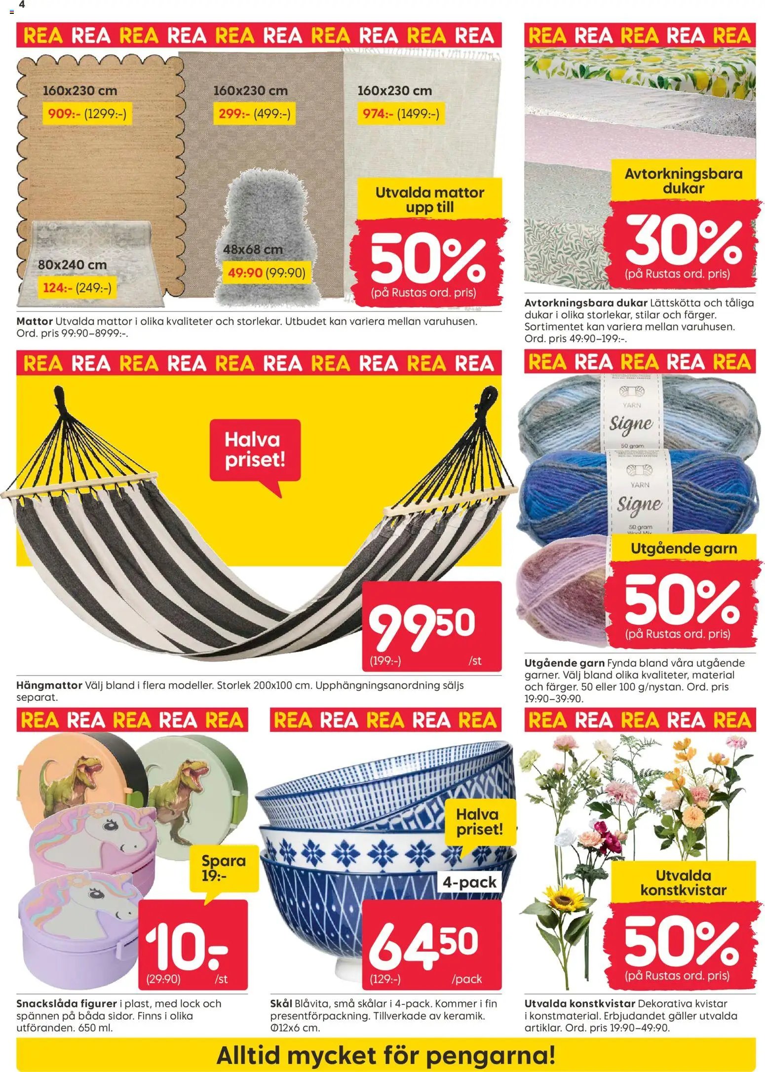 Rusta Reklamblad från 15/06/2026 Rusta erbjudanden