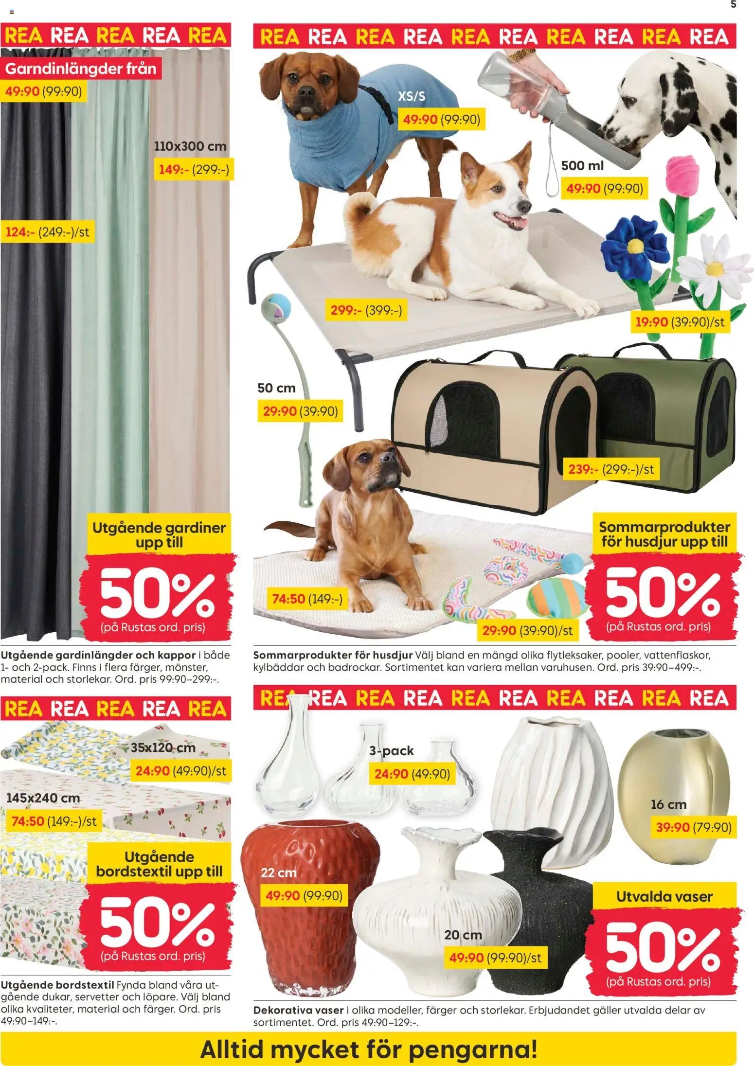 Rusta Reklamblad från 15/06/2026 Rusta erbjudanden