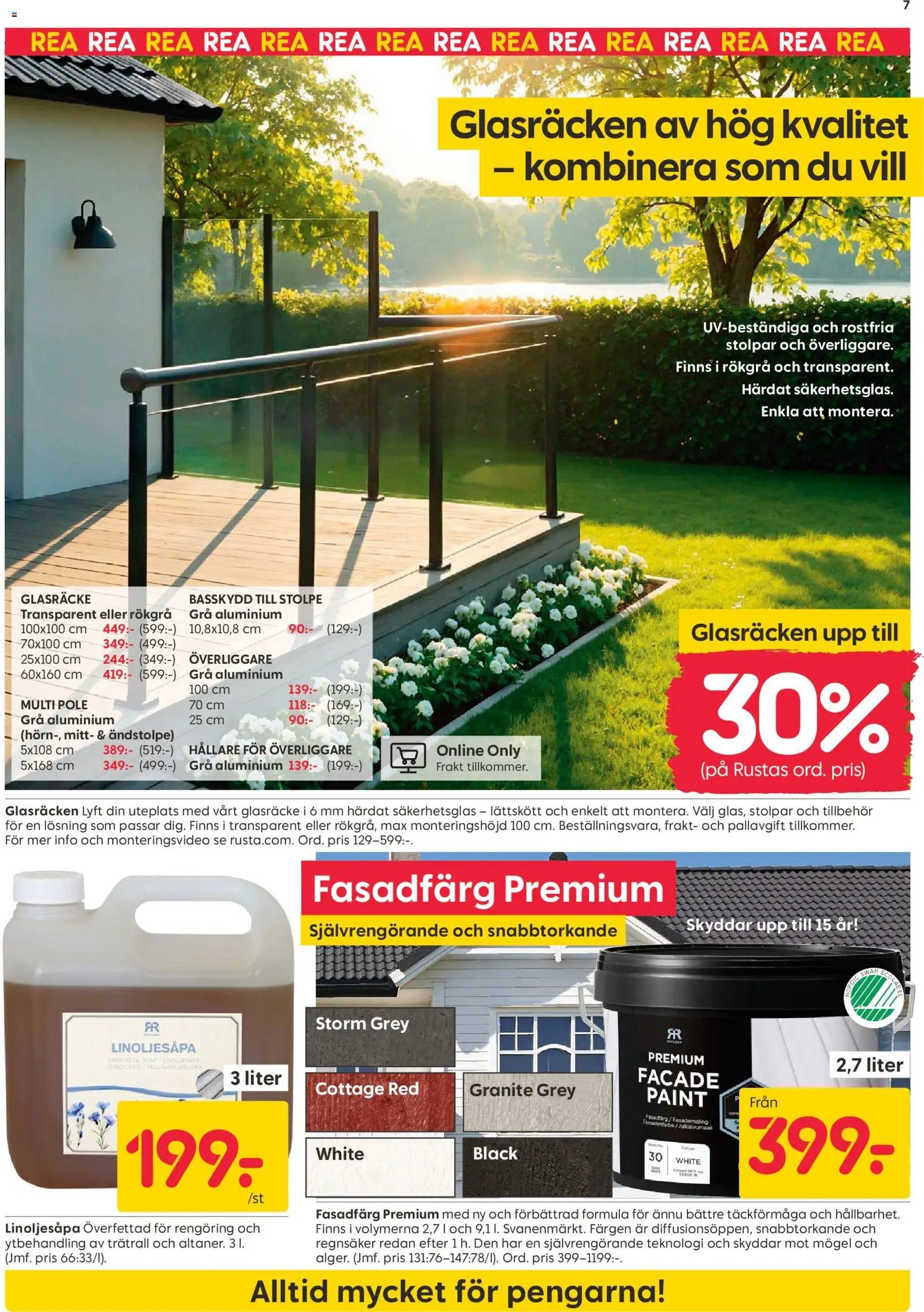 Rusta Reklamblad från 15/06/2026 Rusta erbjudanden