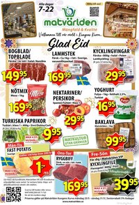 Matvärlden Reklamblad från 25/05/2026 Matvärlden erbjudanden
