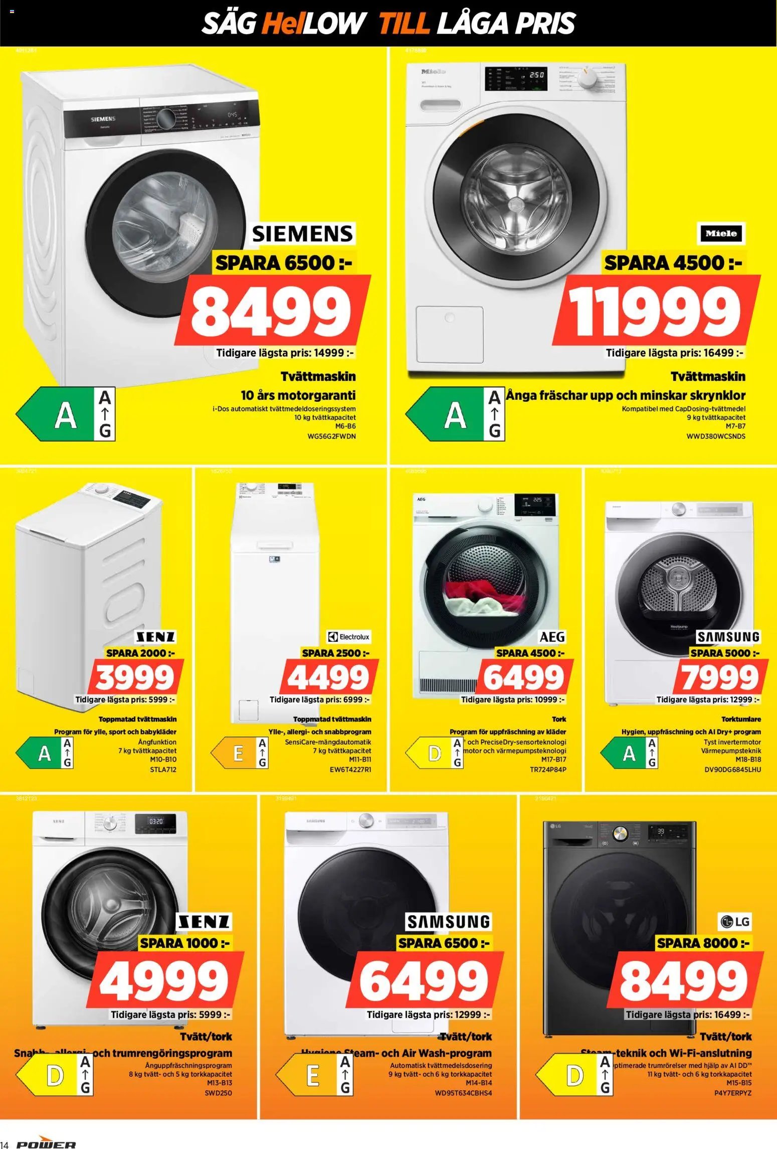 Power Reklamblad från 19/01/2026 Aktuella reklamblad Power