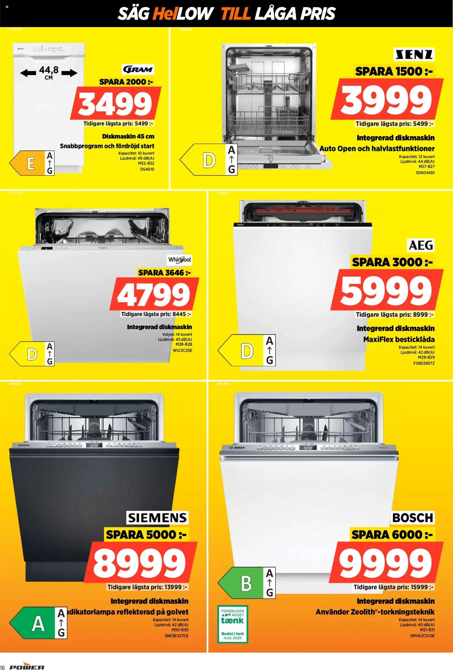 Power Reklamblad från 19/01/2026 Aktuella reklamblad Power