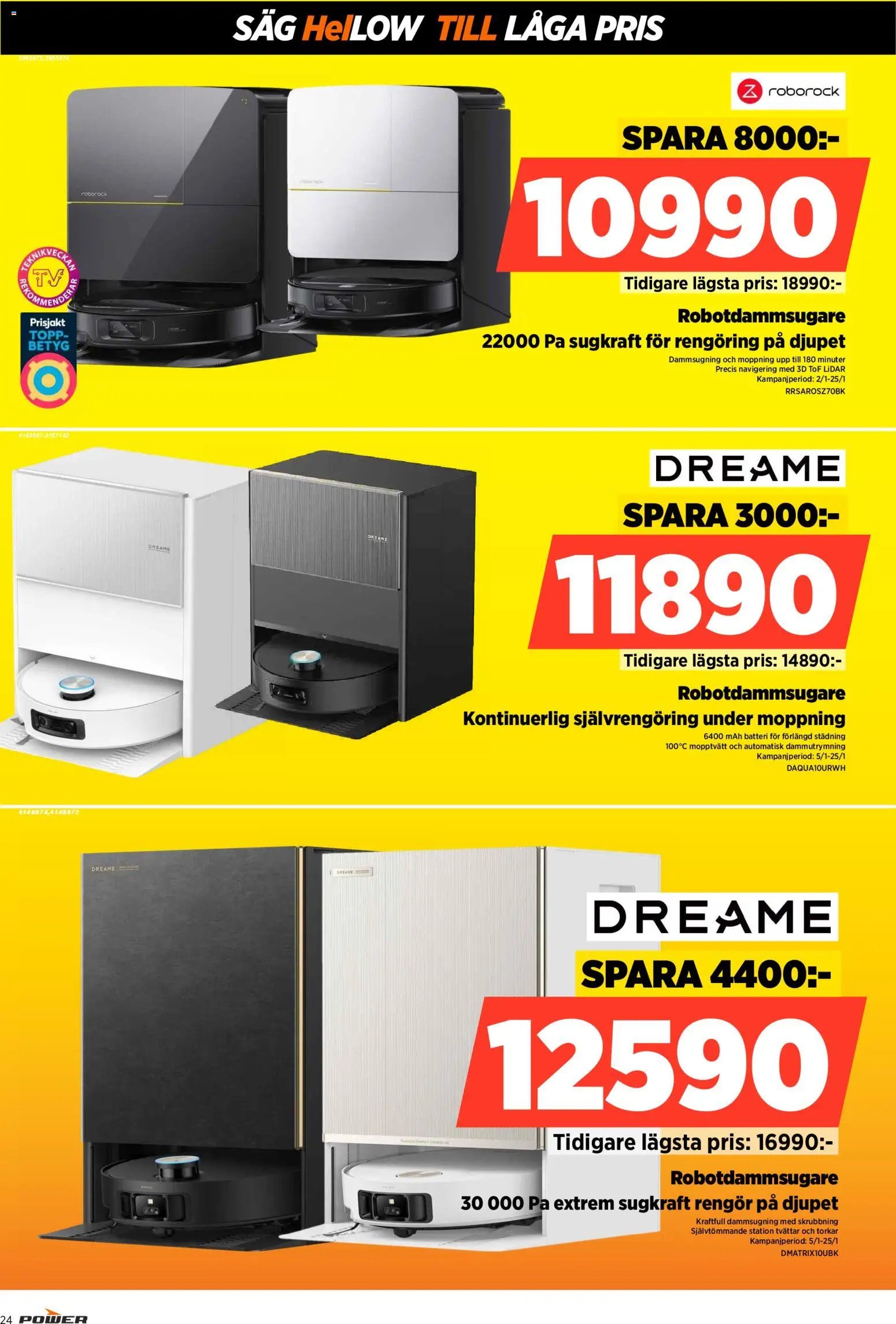 Power Reklamblad från 19/01/2026 Aktuella reklamblad Power