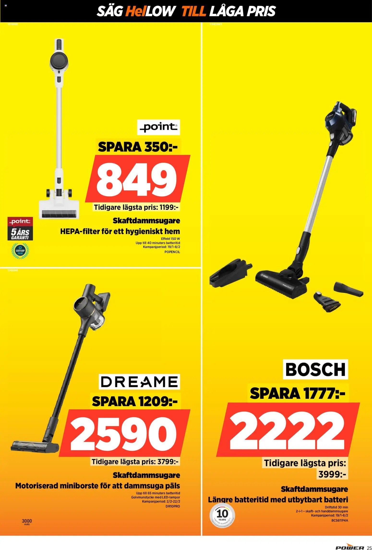 Power Reklamblad från 19/01/2026 Aktuella reklamblad Power