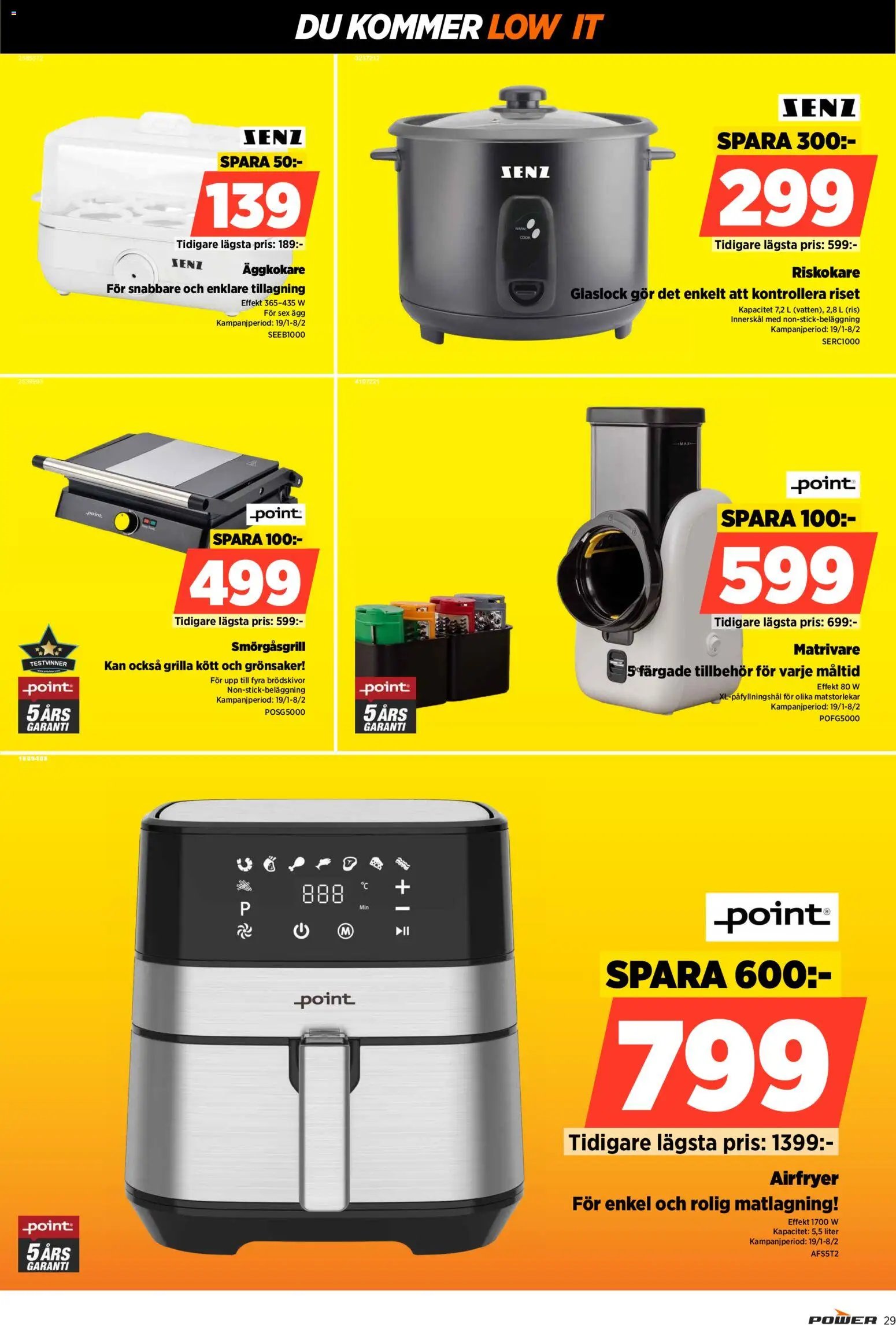 Power Reklamblad från 19/01/2026 Aktuella reklamblad Power