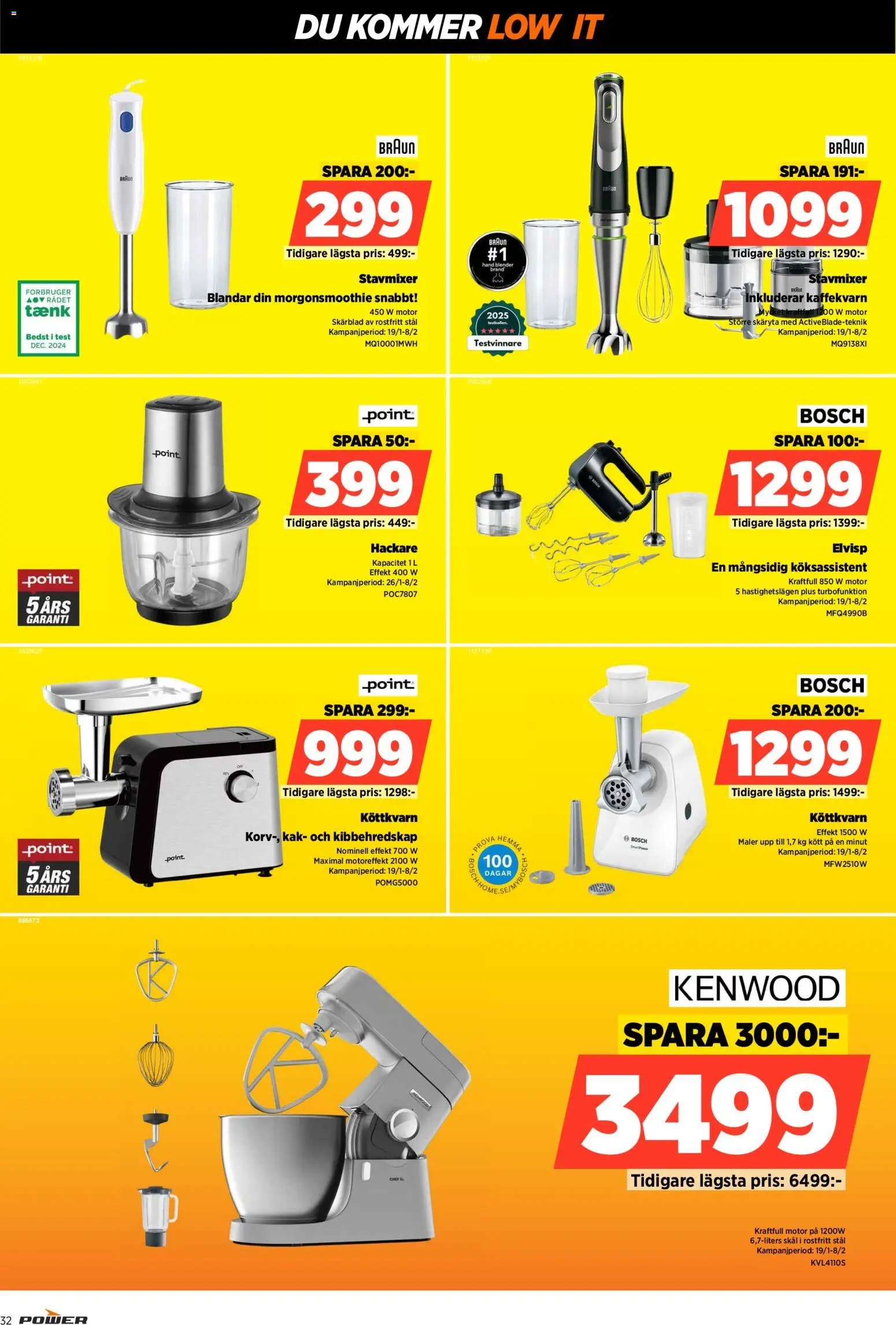 Power Reklamblad från 19/01/2026 Aktuella reklamblad Power