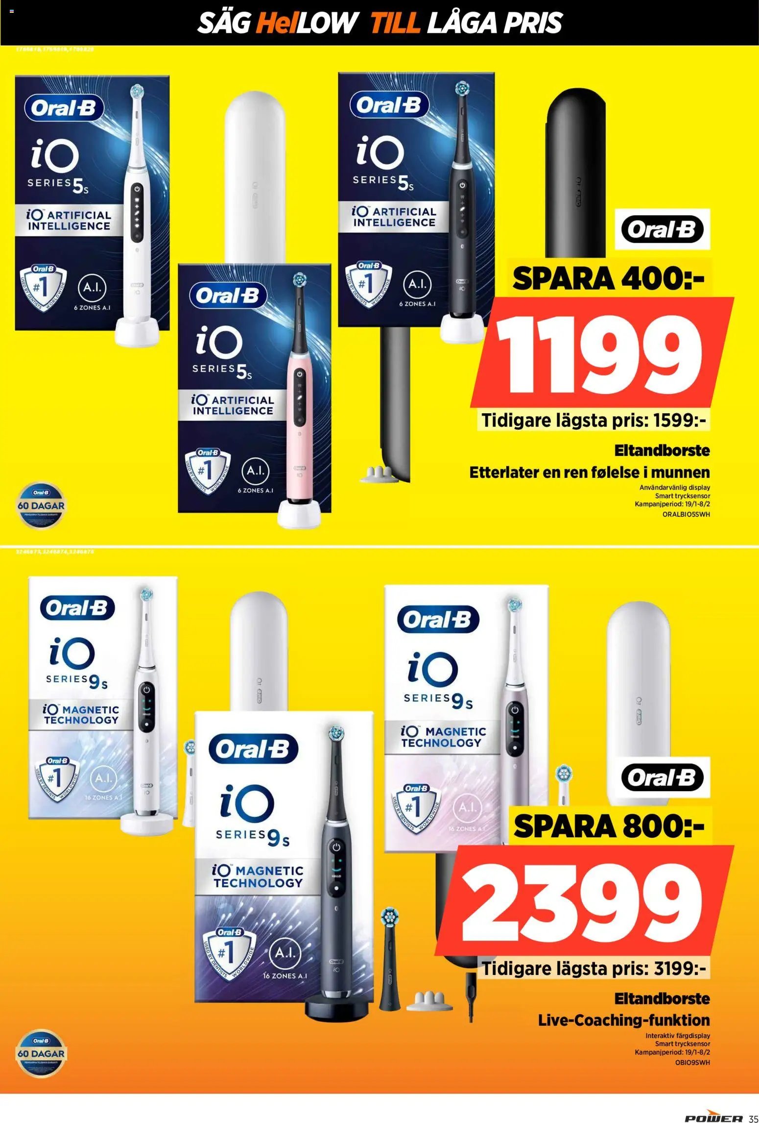 Power Reklamblad från 19/01/2026 Aktuella reklamblad Power