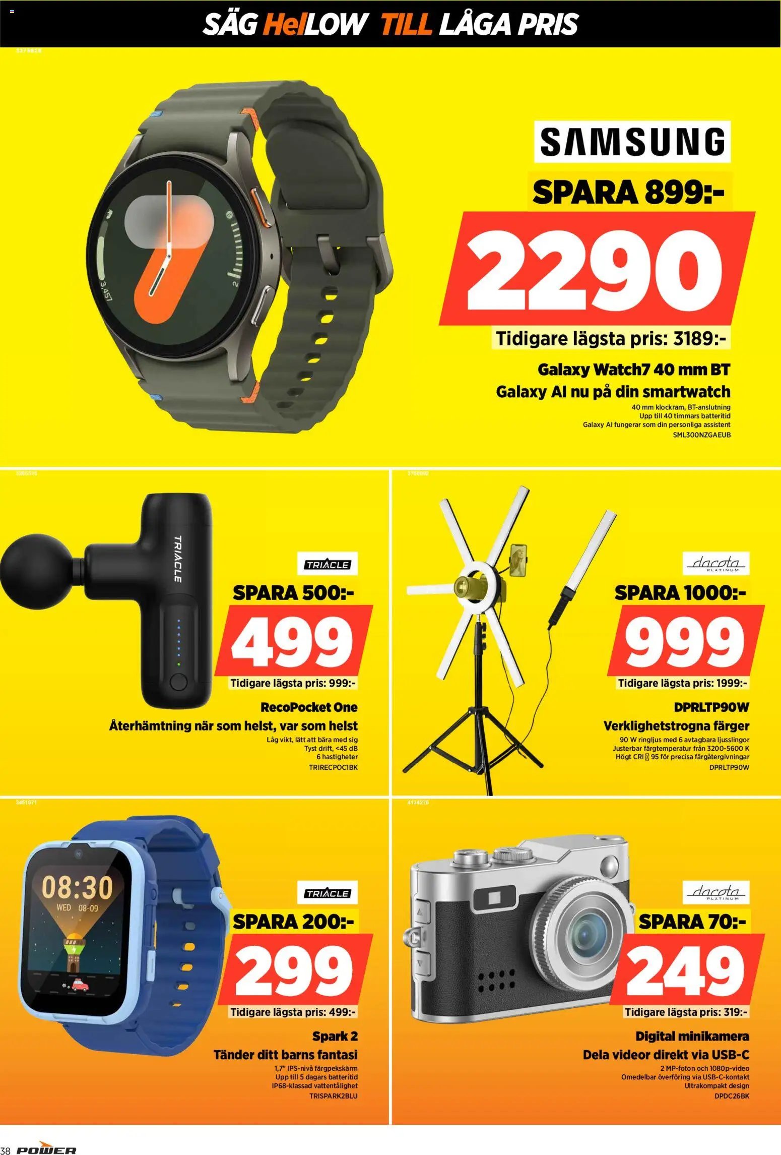 Power Reklamblad från 19/01/2026 Aktuella reklamblad Power