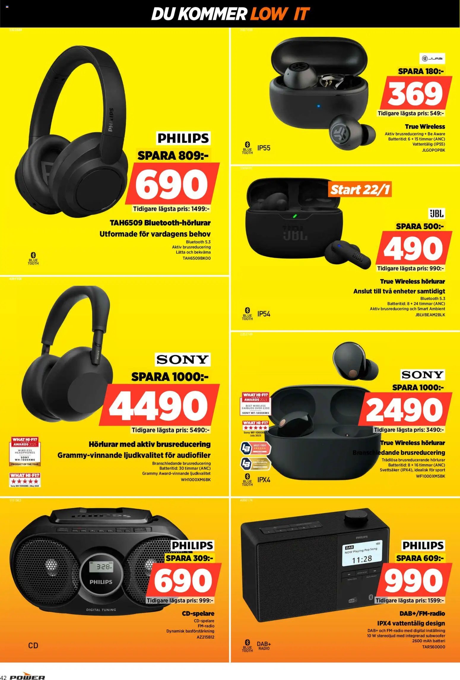 Power Reklamblad från 19/01/2026 Aktuella reklamblad Power