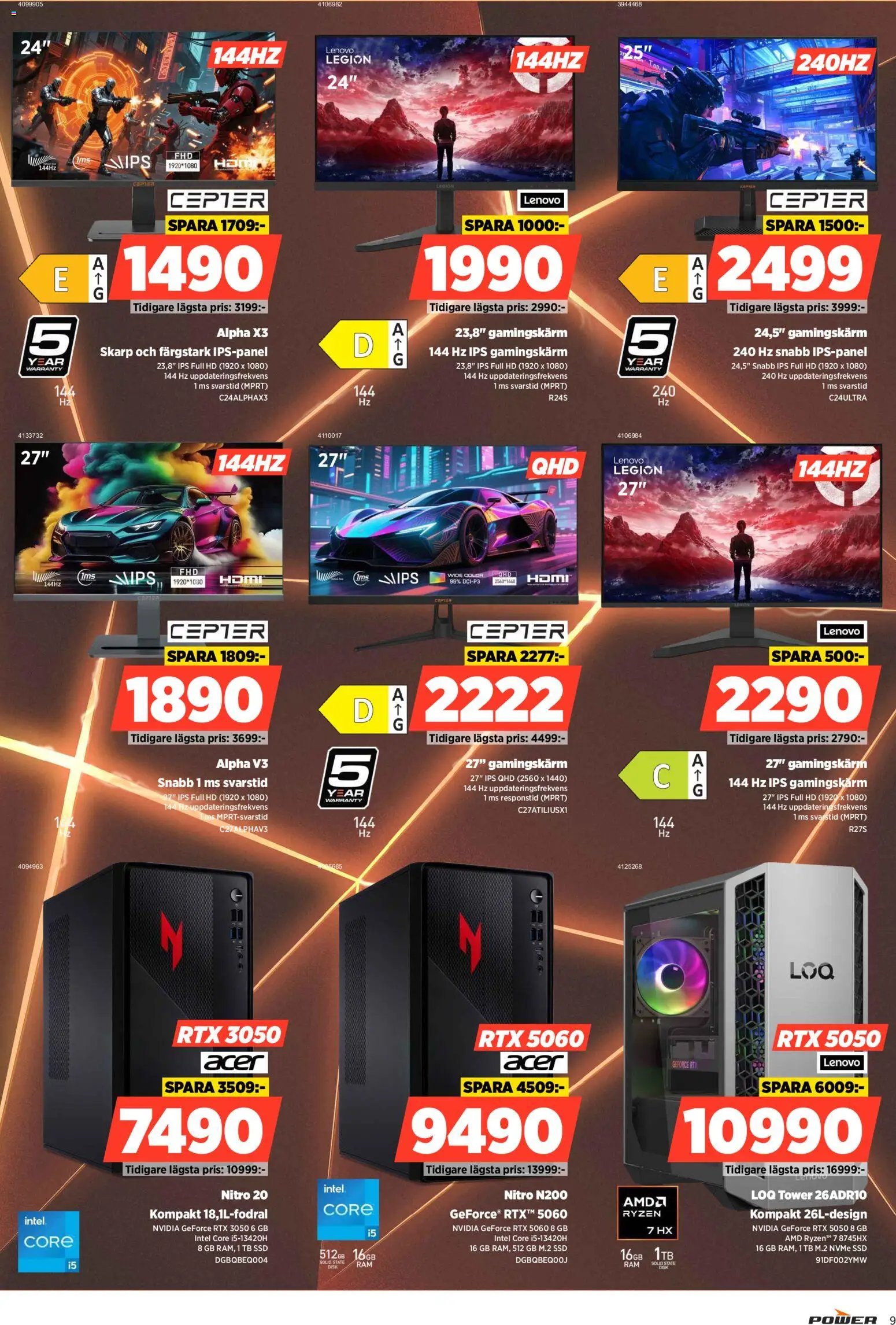 Power Reklamblad från 19/01/2026 Aktuella reklamblad Power