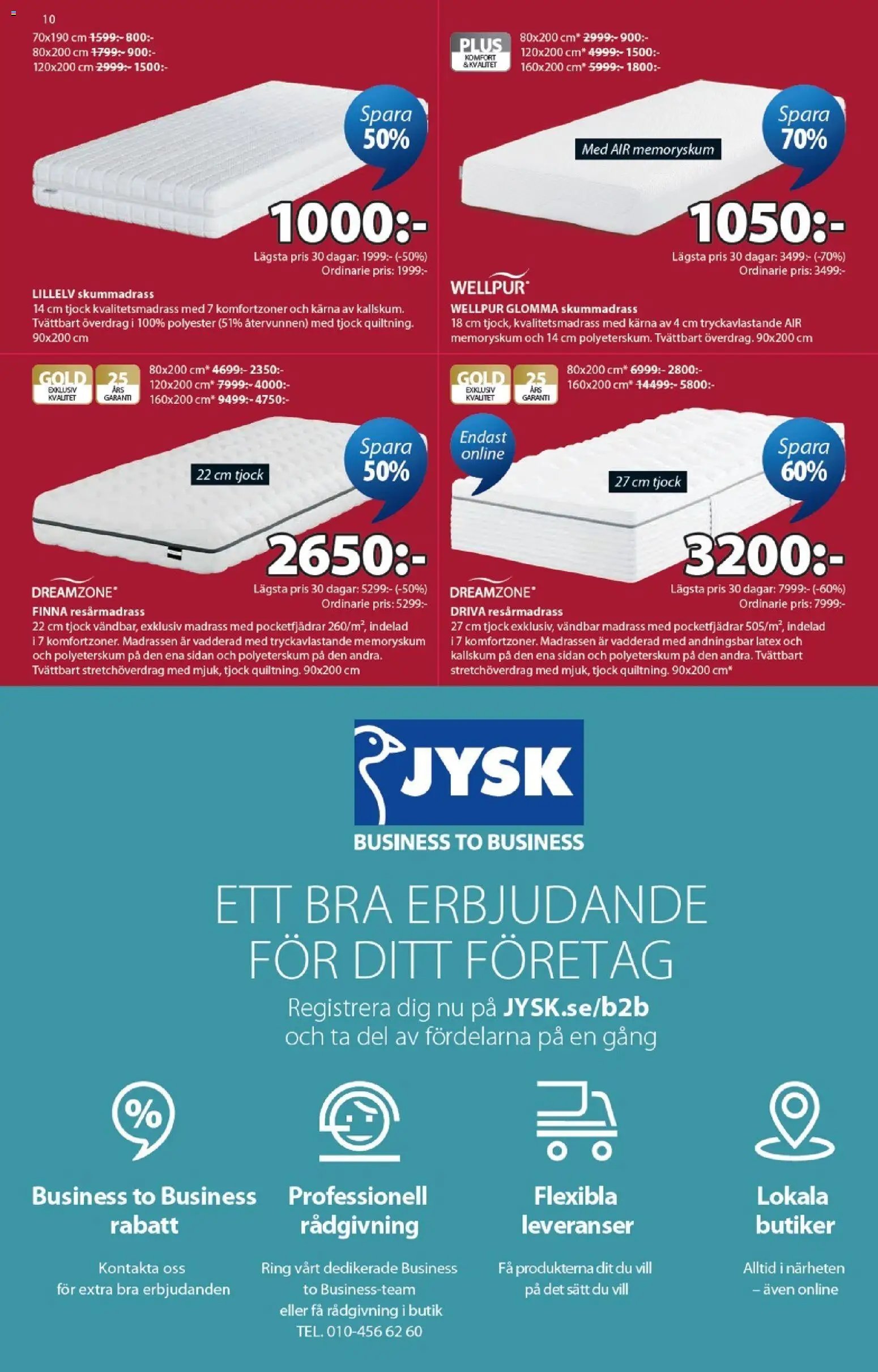 JYSK Reklamblad från 01/06/2026 JYSK erbjudanden