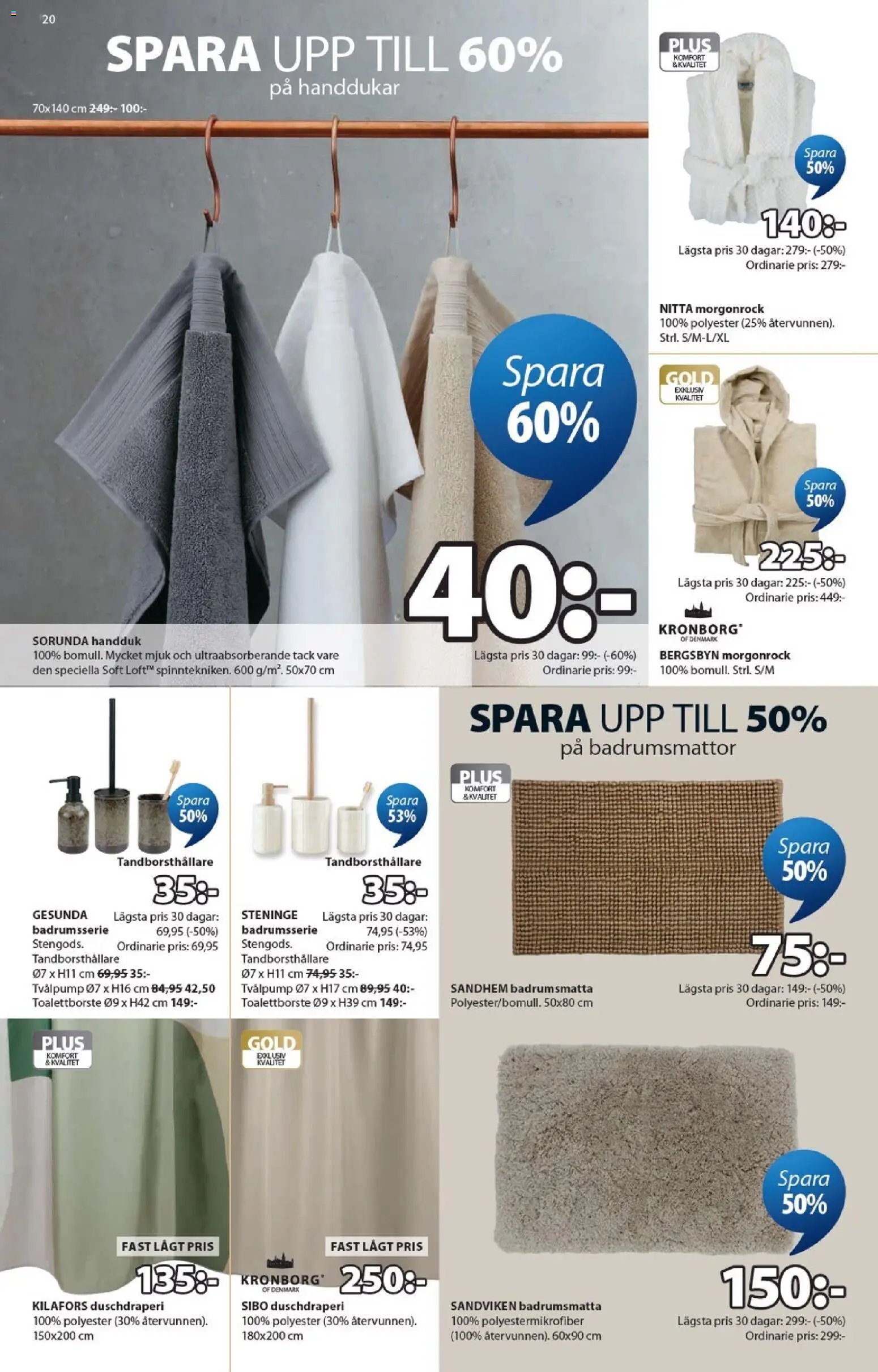 JYSK Reklamblad från 01/06/2026 JYSK erbjudanden