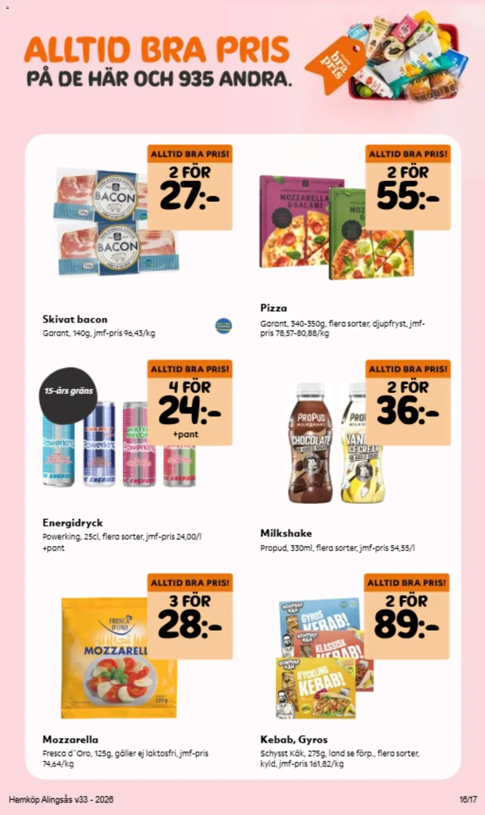 Hemköp Reklamblad från 10/08/2026 Hemköp erbjudanden