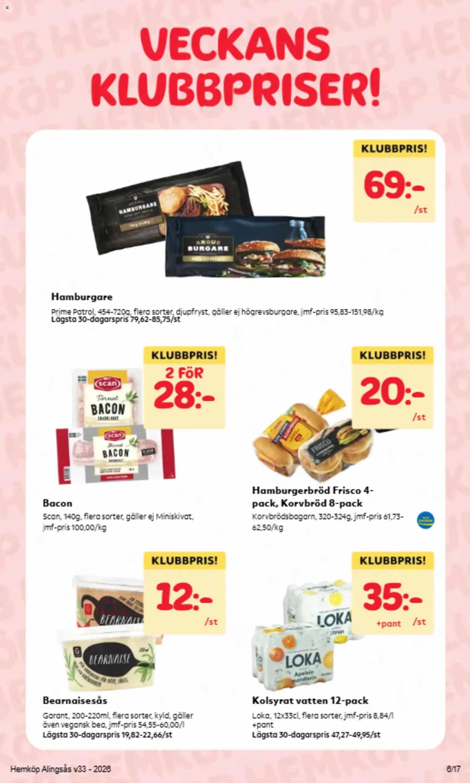 Hemköp Reklamblad från 10/08/2026 Hemköp erbjudanden