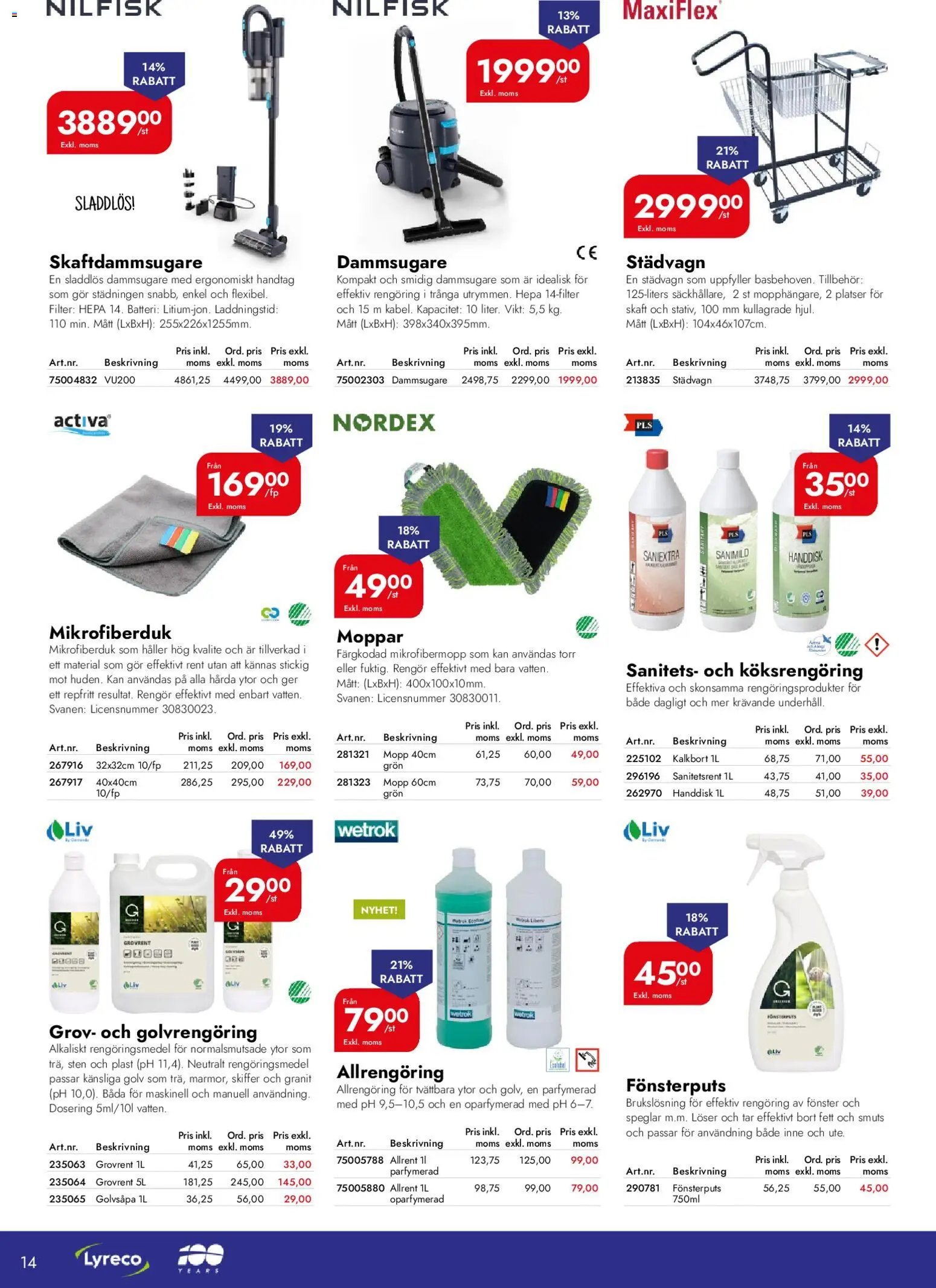 Lyreco Reklamblad från 12/01/2026 Reklamblad Black Friday Lyreco