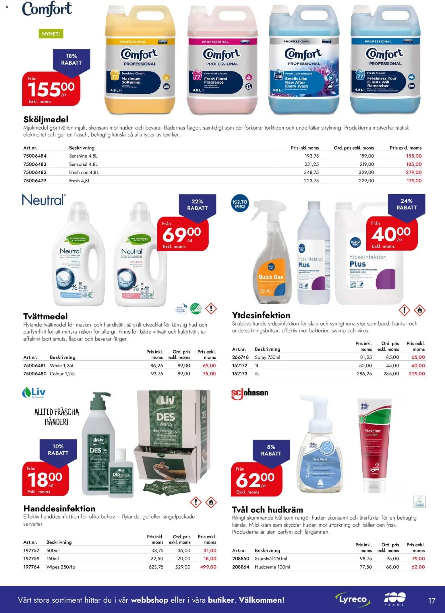 Lyreco Reklamblad från 12/01/2026 Reklamblad Black Friday Lyreco