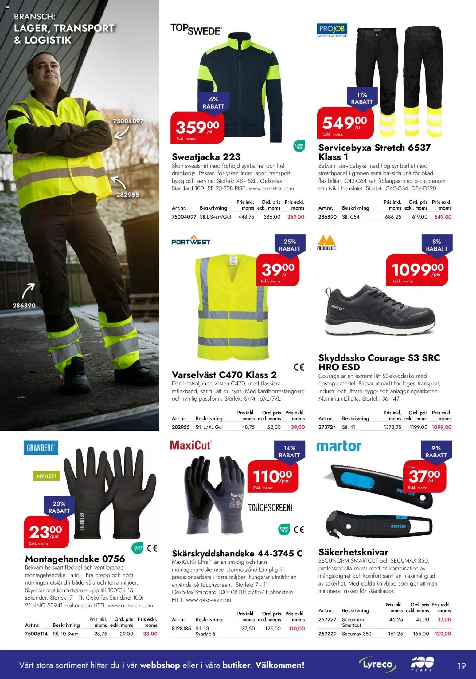 Lyreco Reklamblad från 12/01/2026 Reklamblad Black Friday Lyreco