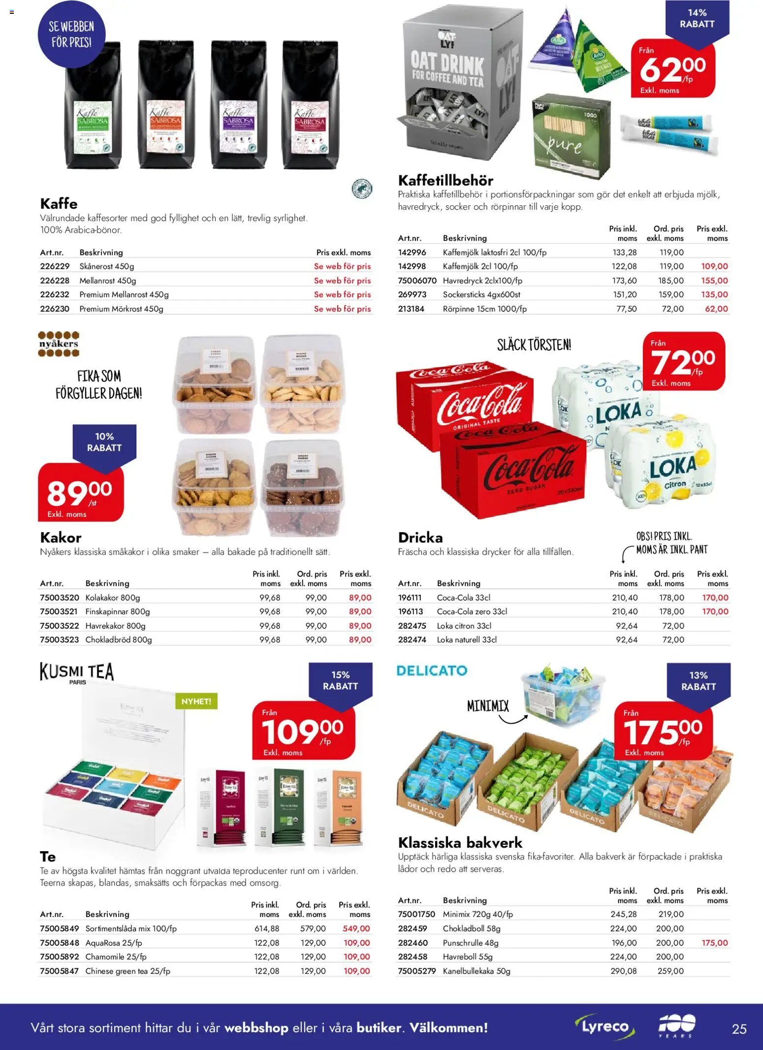Lyreco Reklamblad från 12/01/2026 Reklamblad Black Friday Lyreco