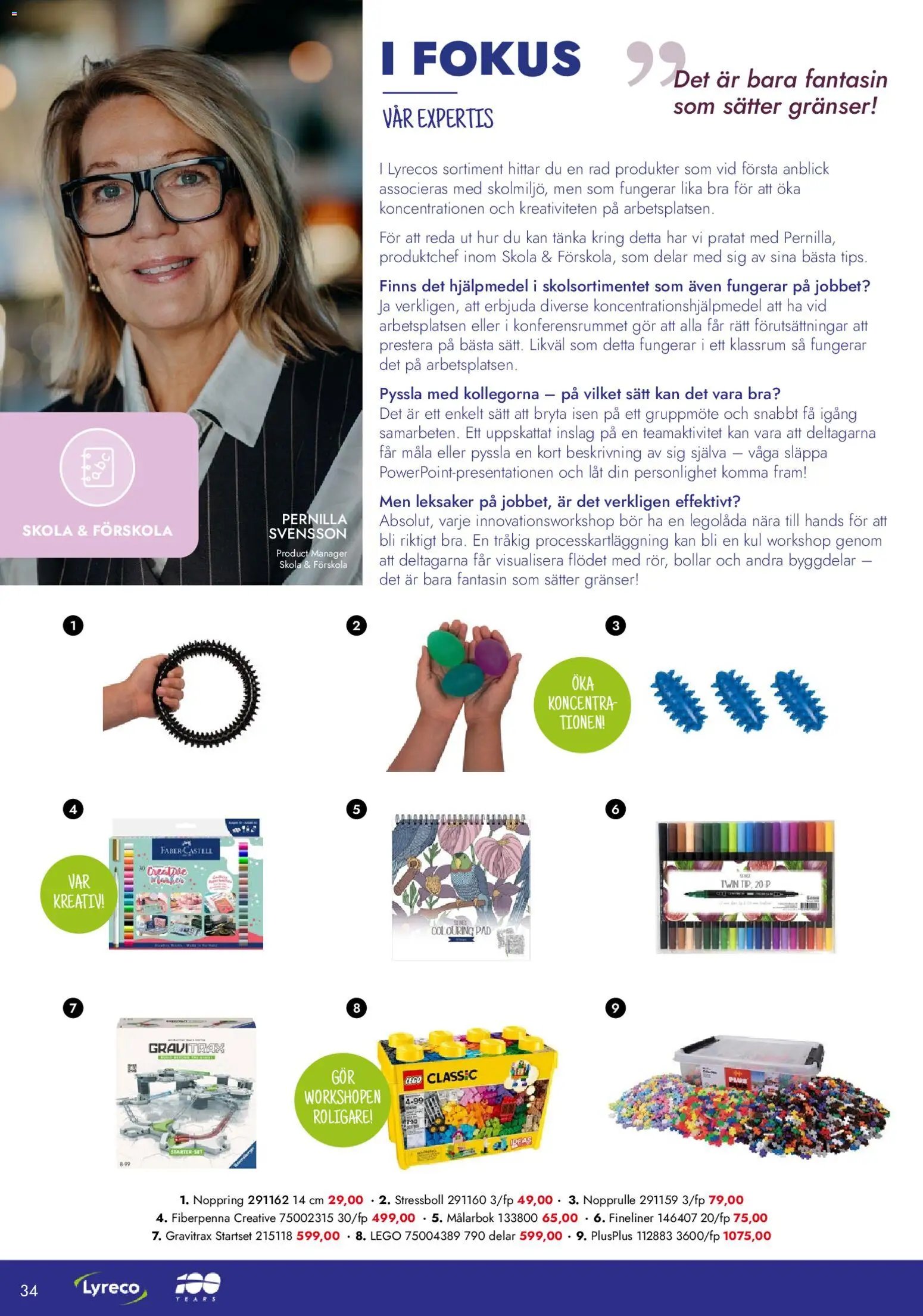 Lyreco Reklamblad från 12/01/2026 Reklamblad Black Friday Lyreco