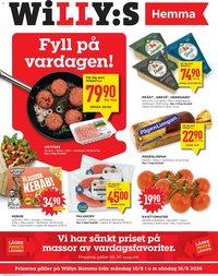 Willys Reklamblad från 10/08/2026 Willys erbjudanden Hemma