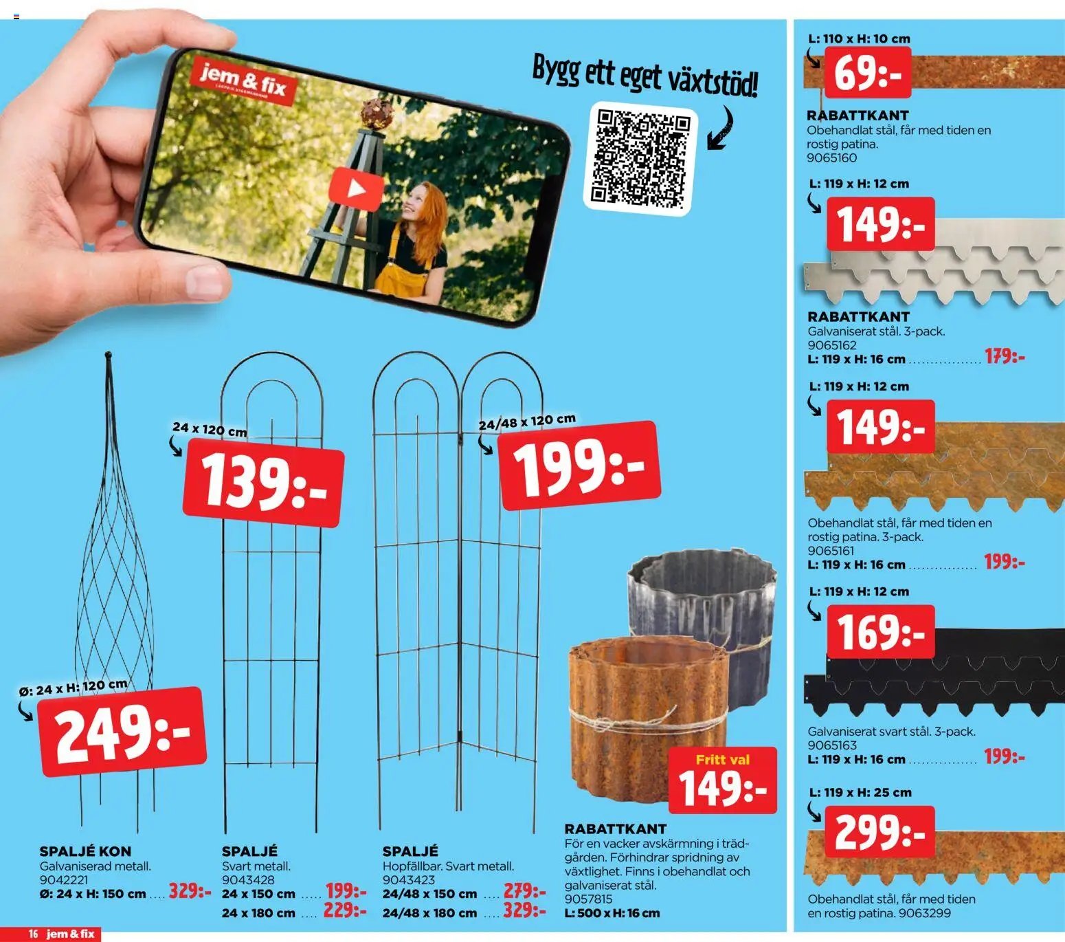 Jem & Fix Reklamblad från 22/06/2026 Jem & Fix erbjudanden