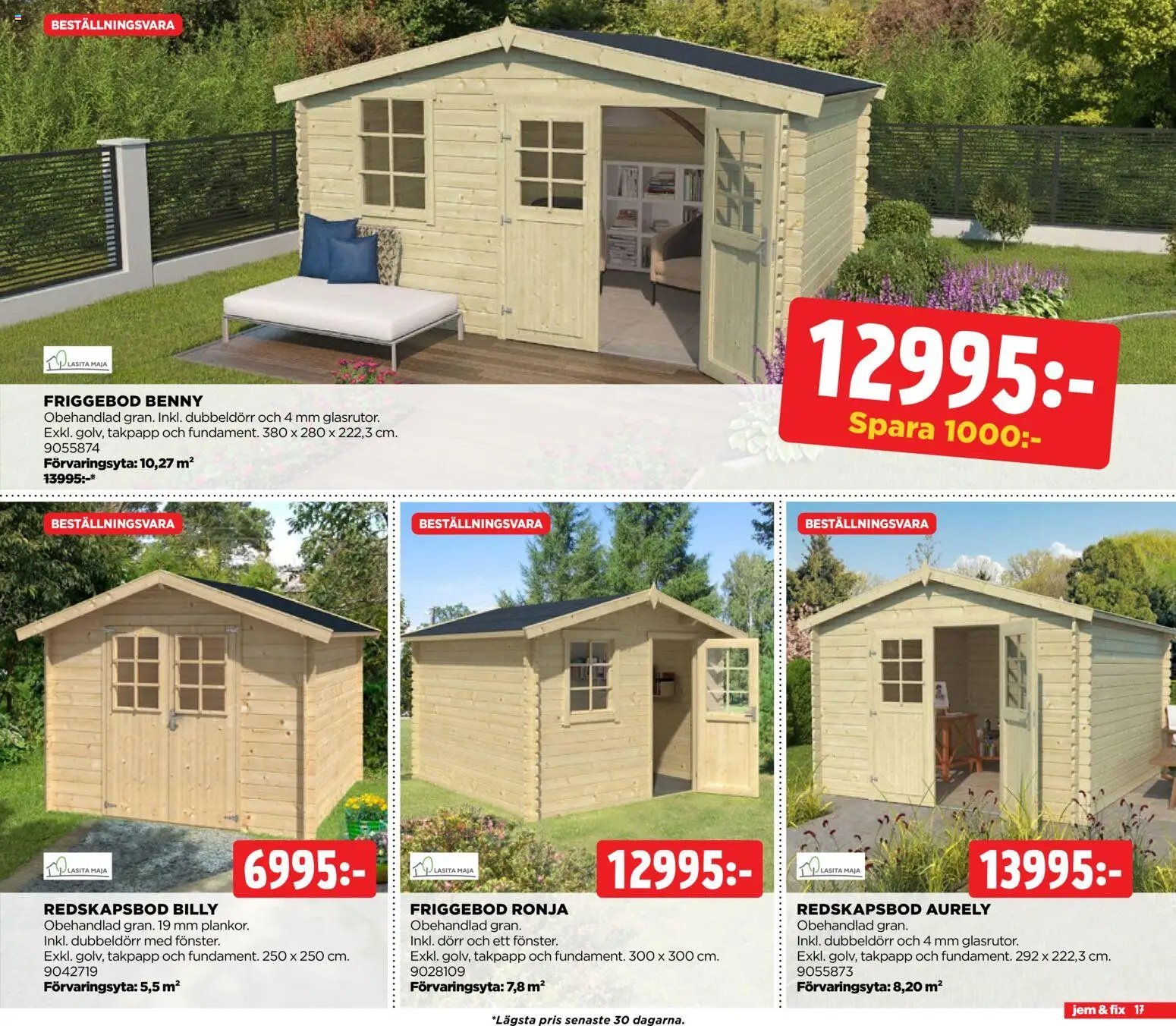 Jem & Fix Reklamblad från 22/06/2026 Jem & Fix erbjudanden